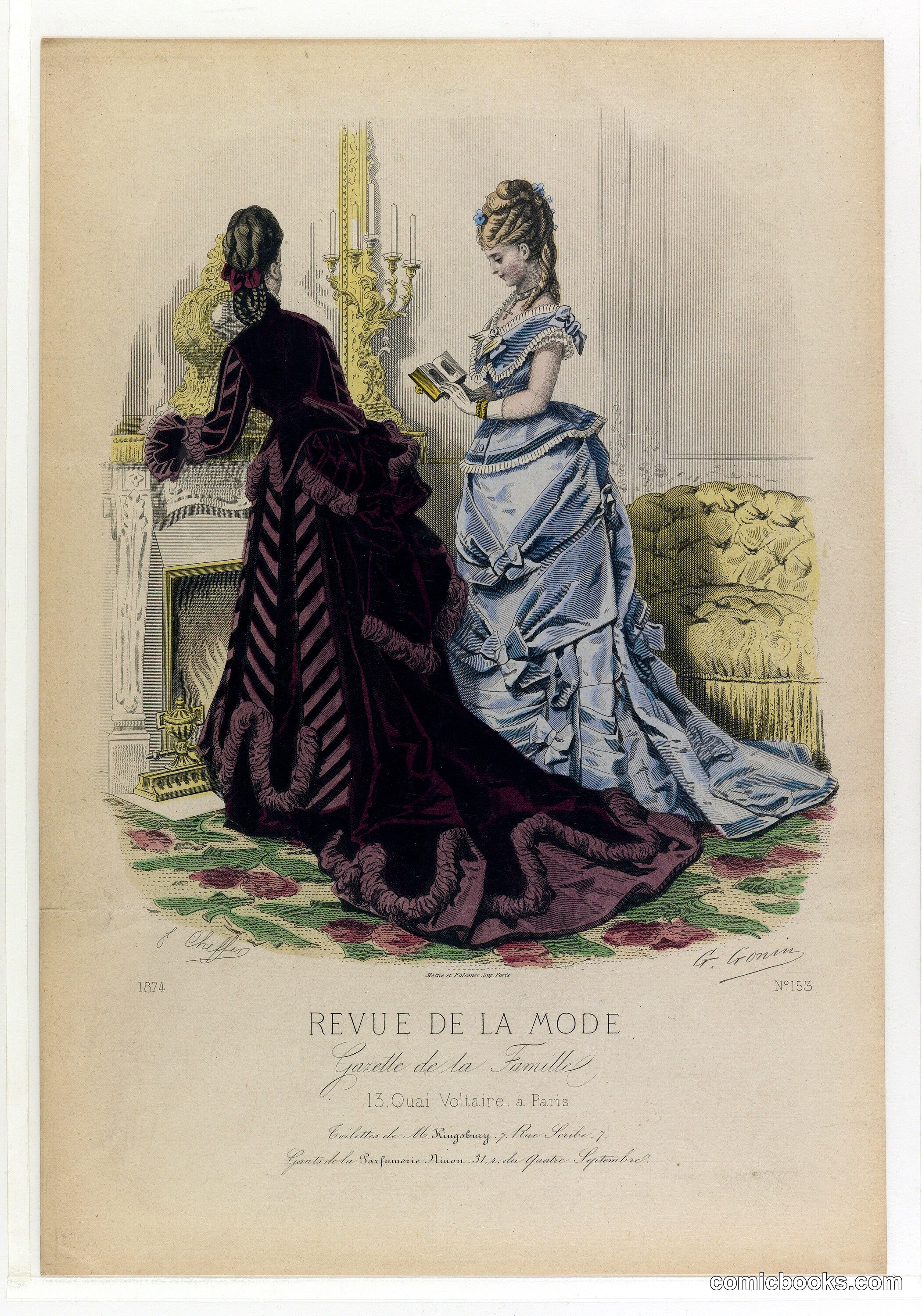 Revue de la Mode, Gazette de la Famille, No. 153