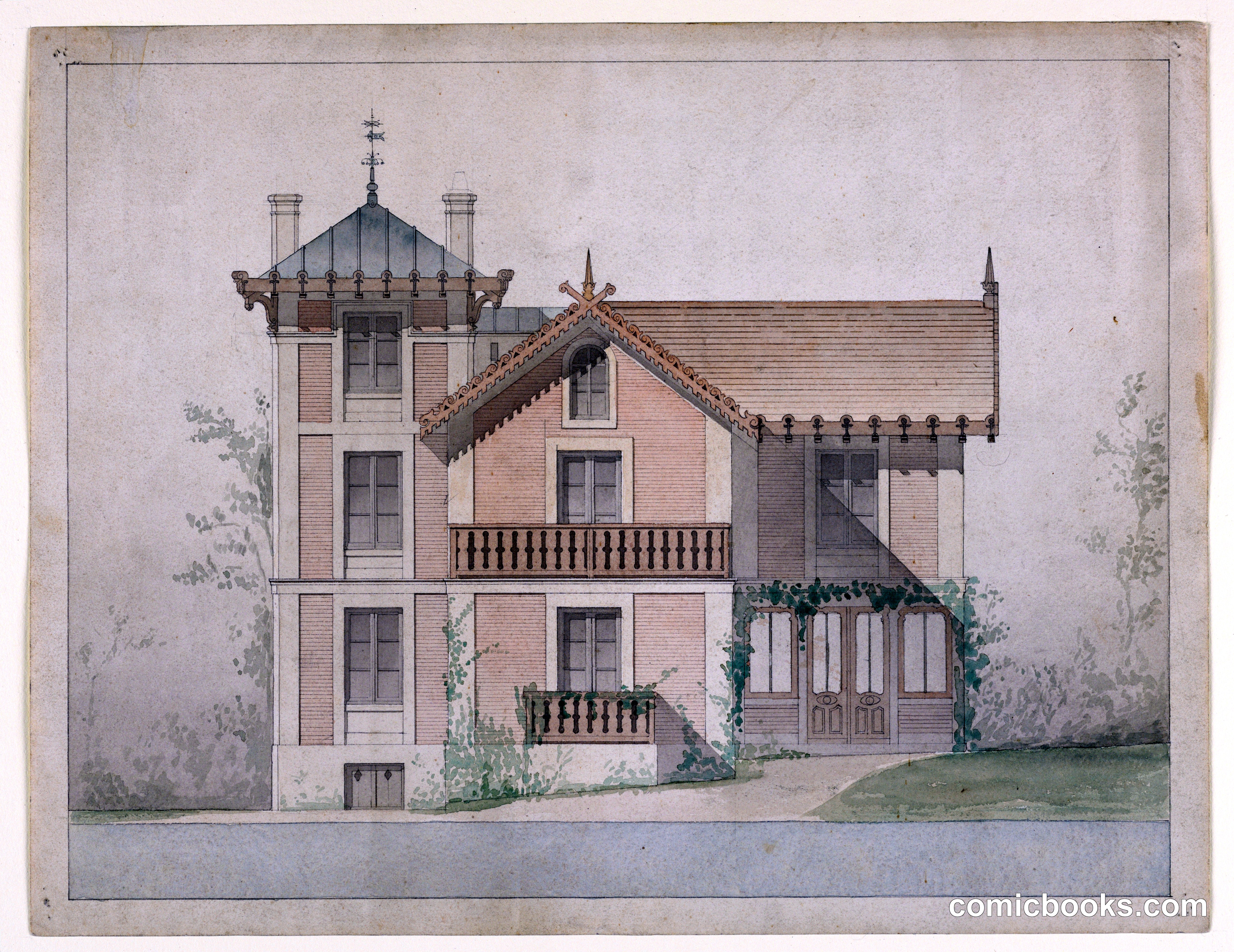 Architectural Design for the House of P.J. Hetzel