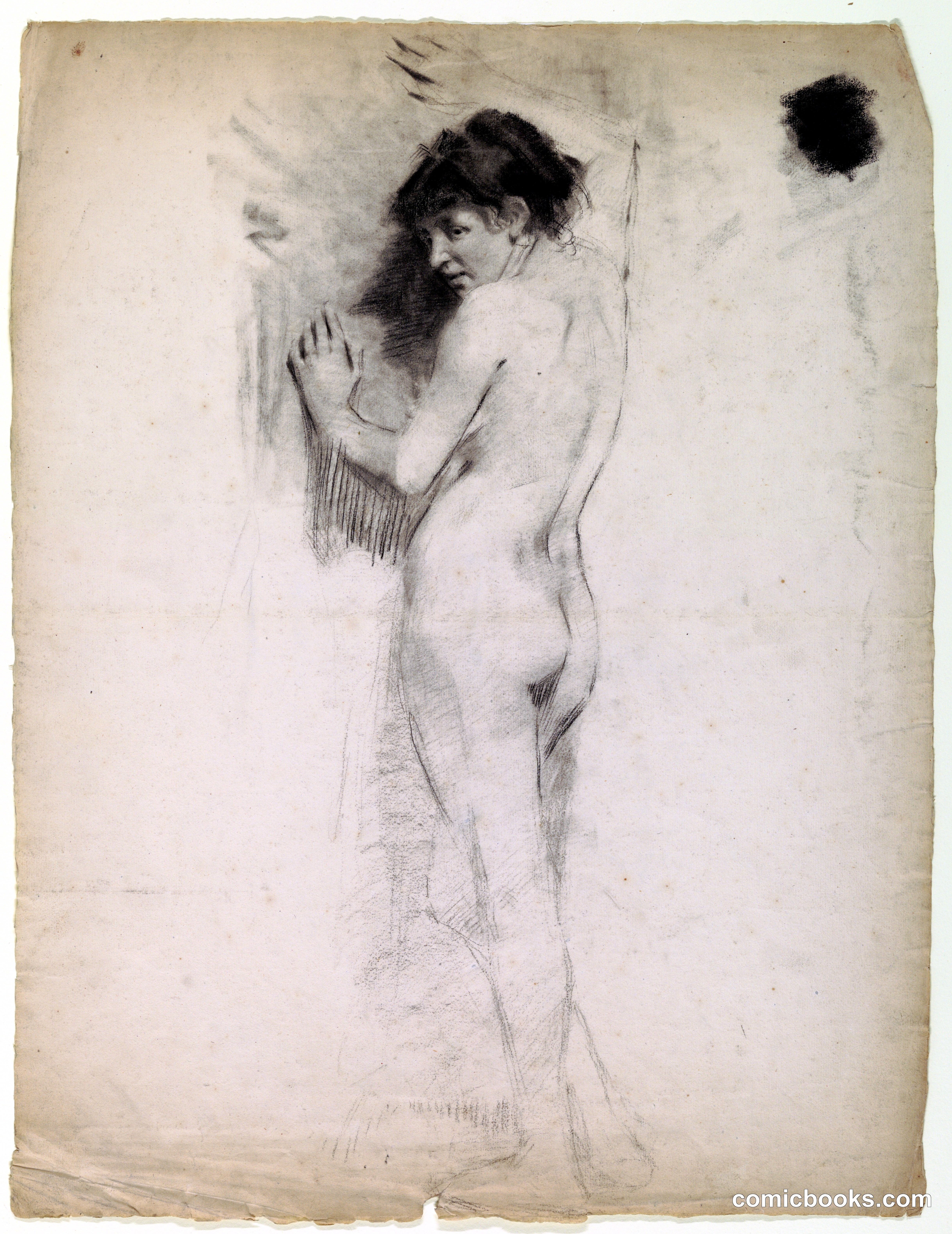 Academic Study of a Female Nude
