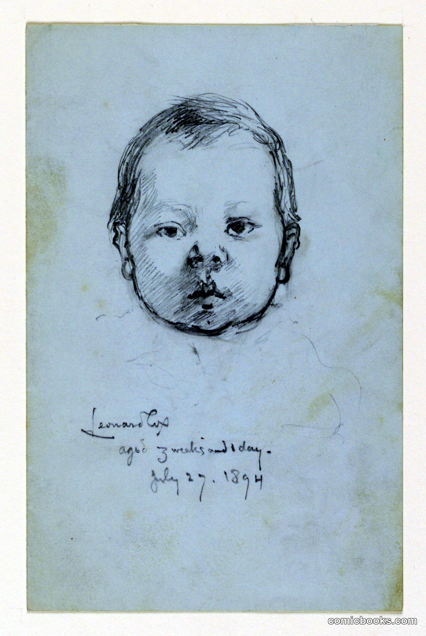 Portrait of Leonard Cox