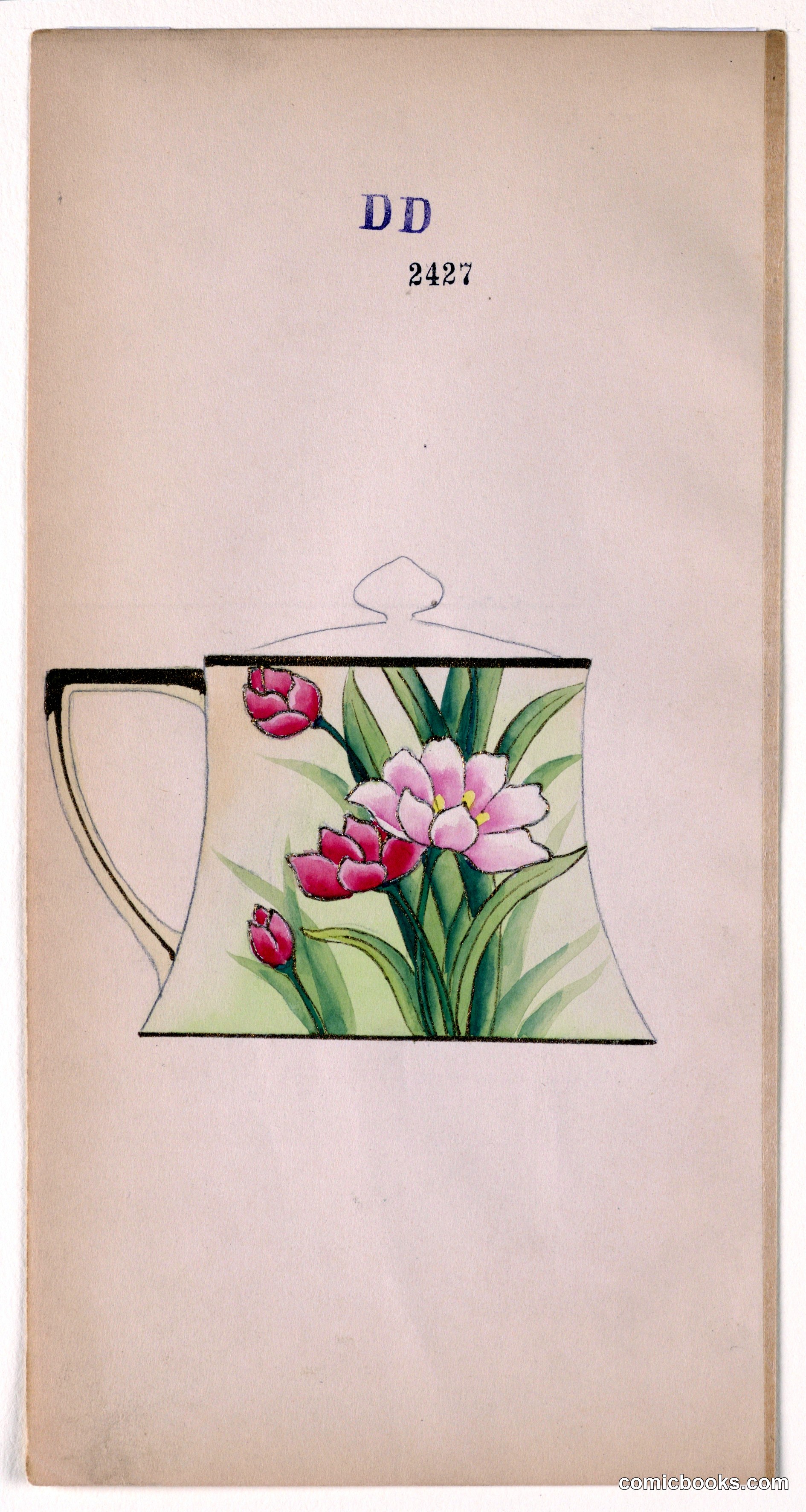 Design for a Sugar Bowl