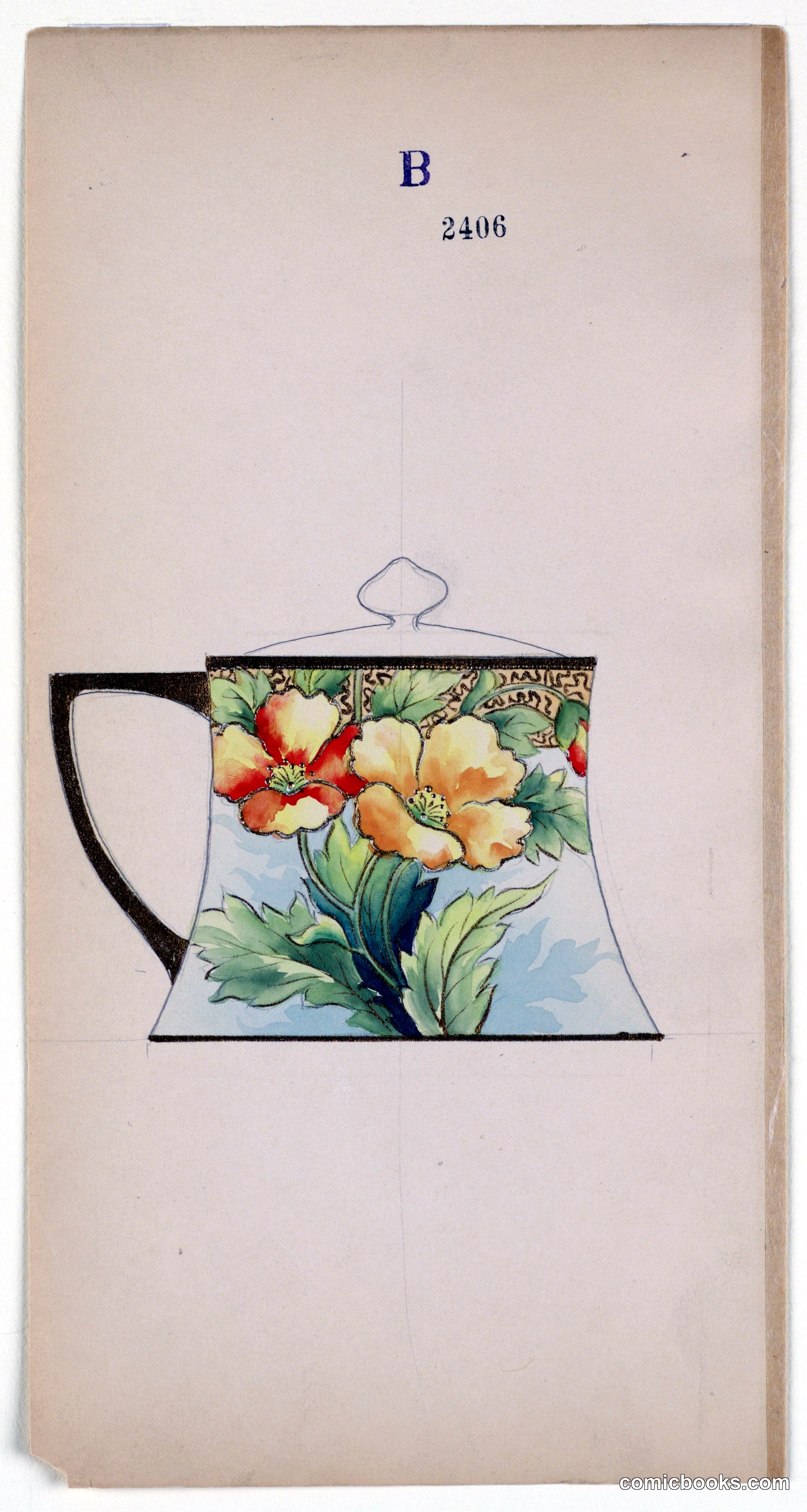 Design for a Sugar Bowl