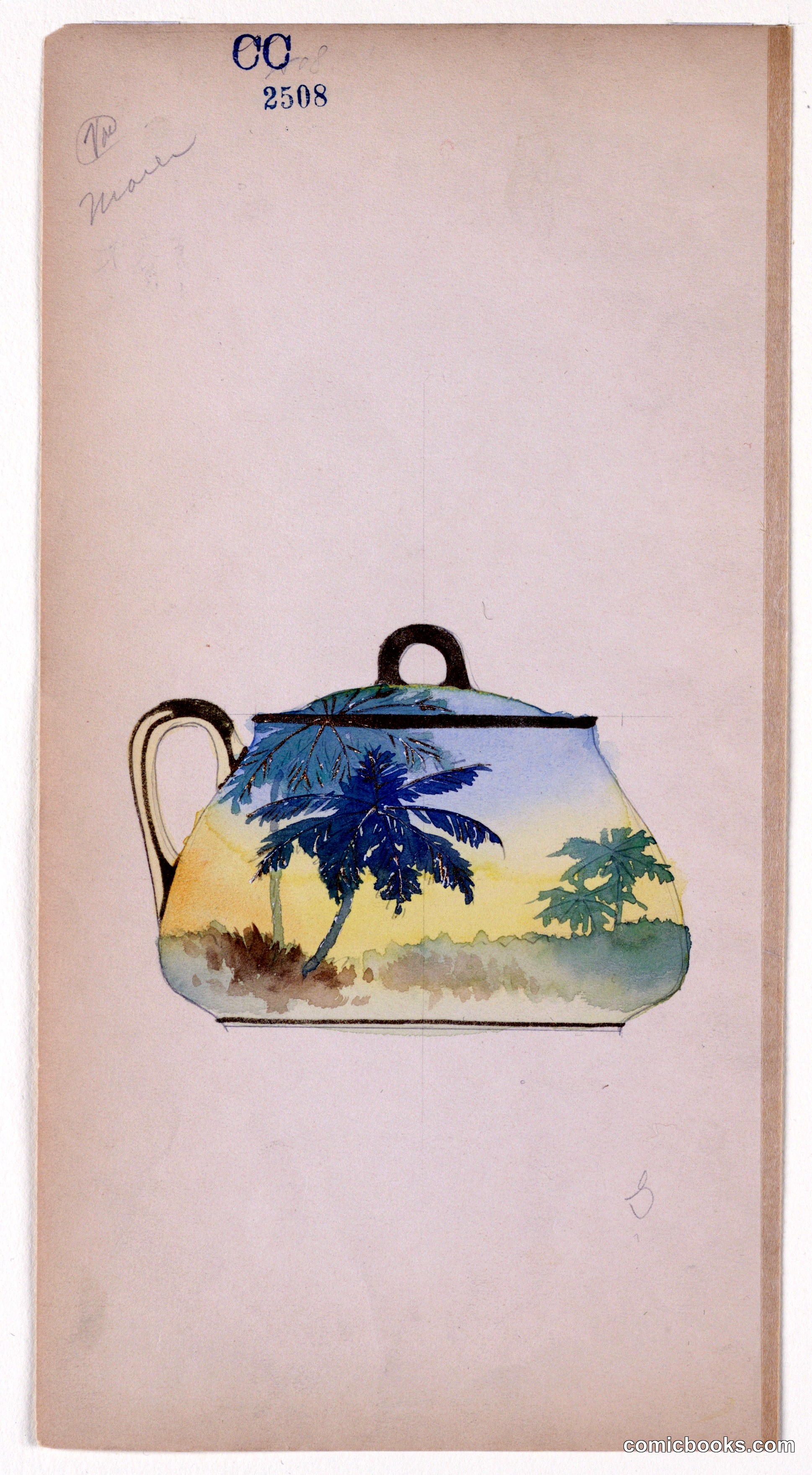 Design for a Sugar Bowl
