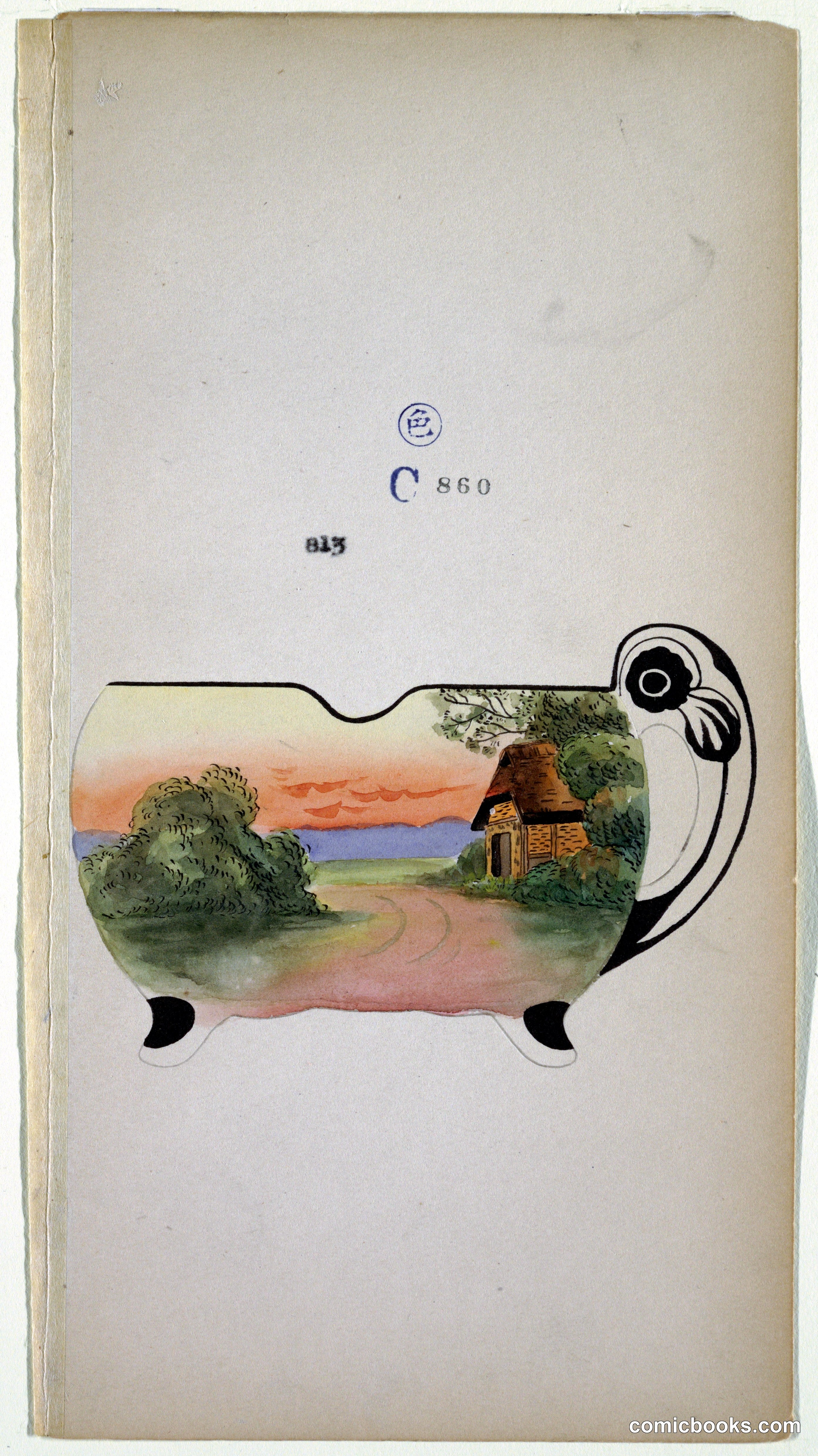 Design for a Sugar Bowl