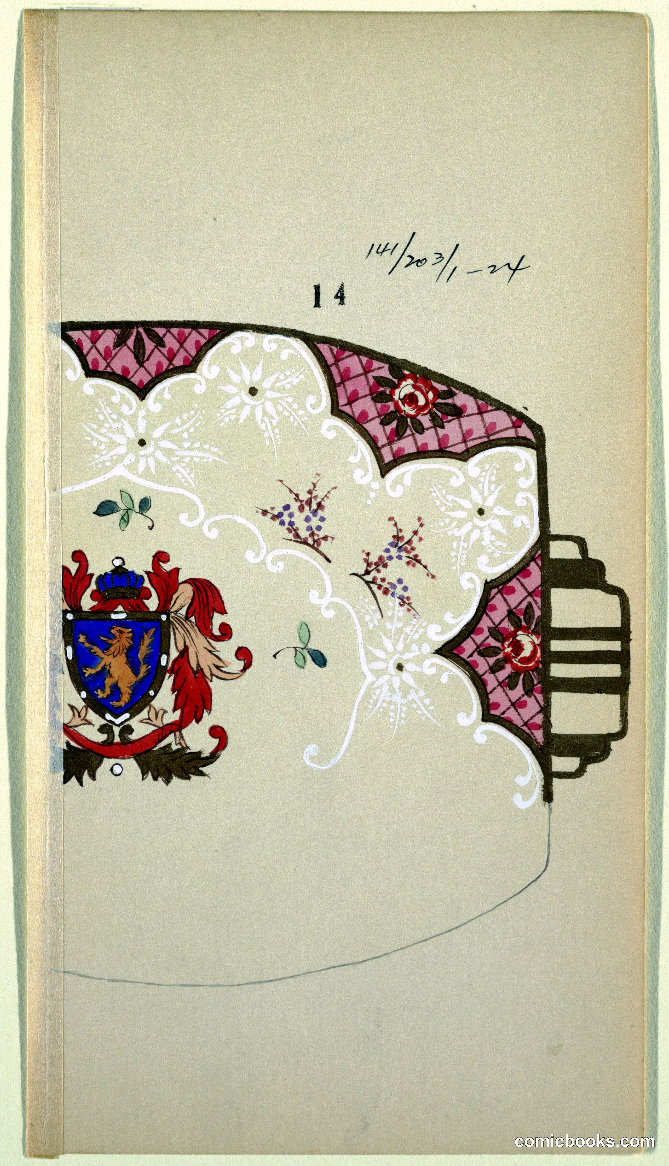 Design for a Porcelain Platter