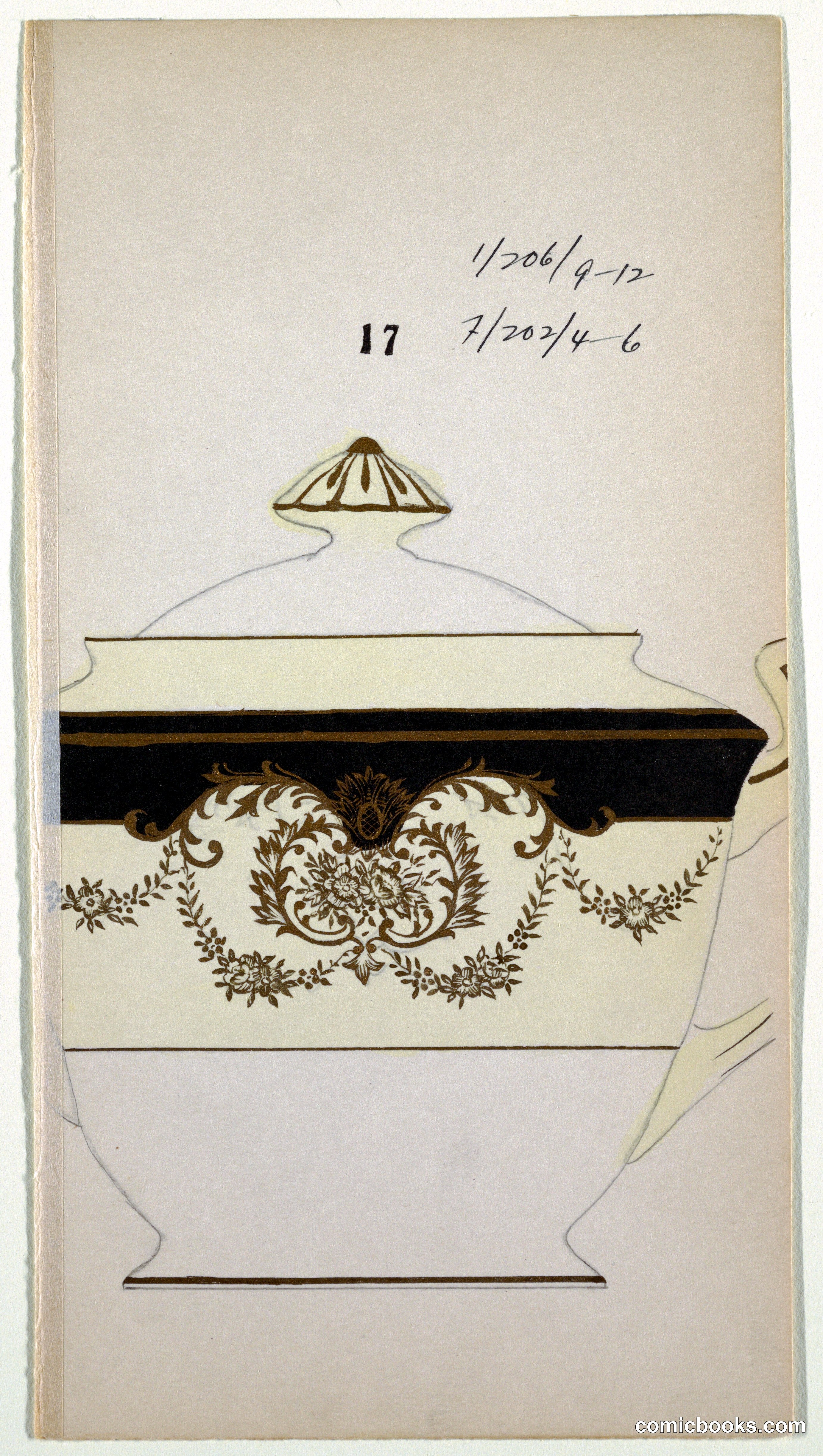 Design for a Sugar Bowl