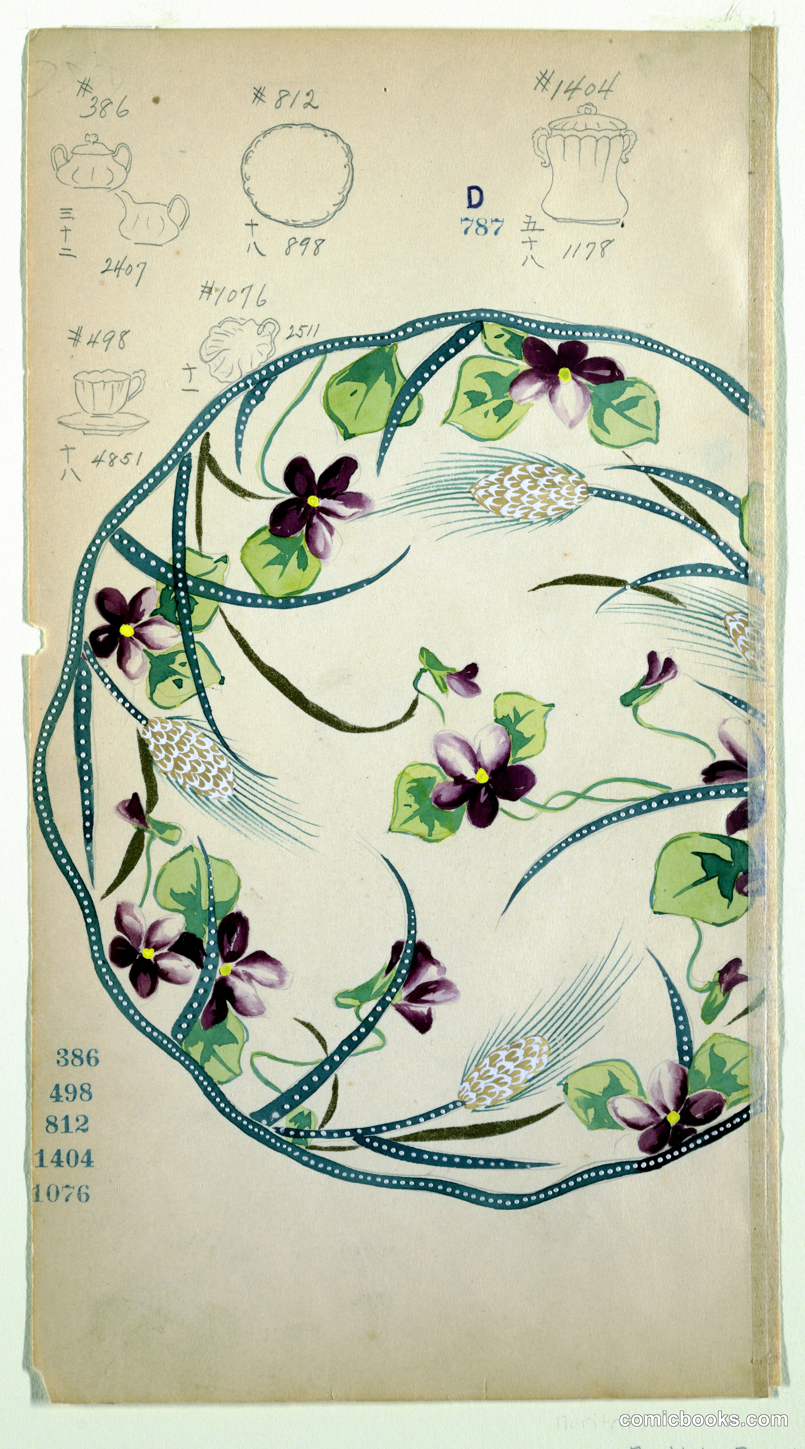 Design for a Plate