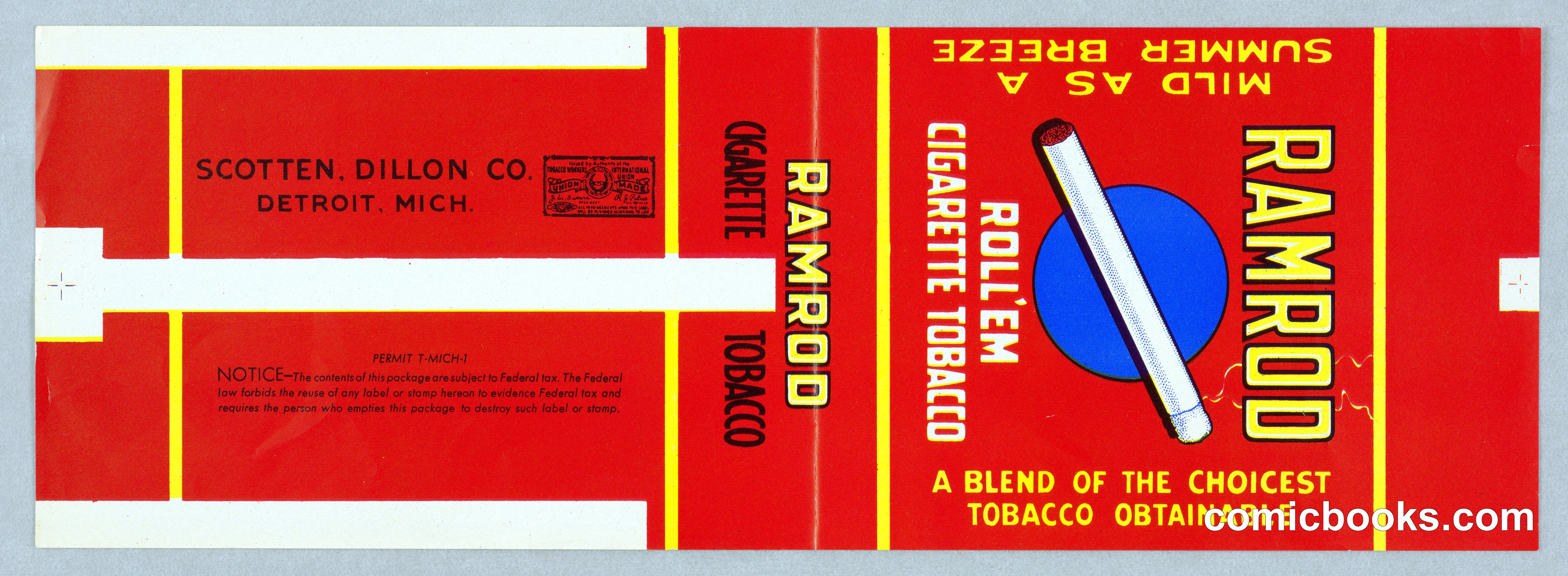 Ramrod Tobacco Package