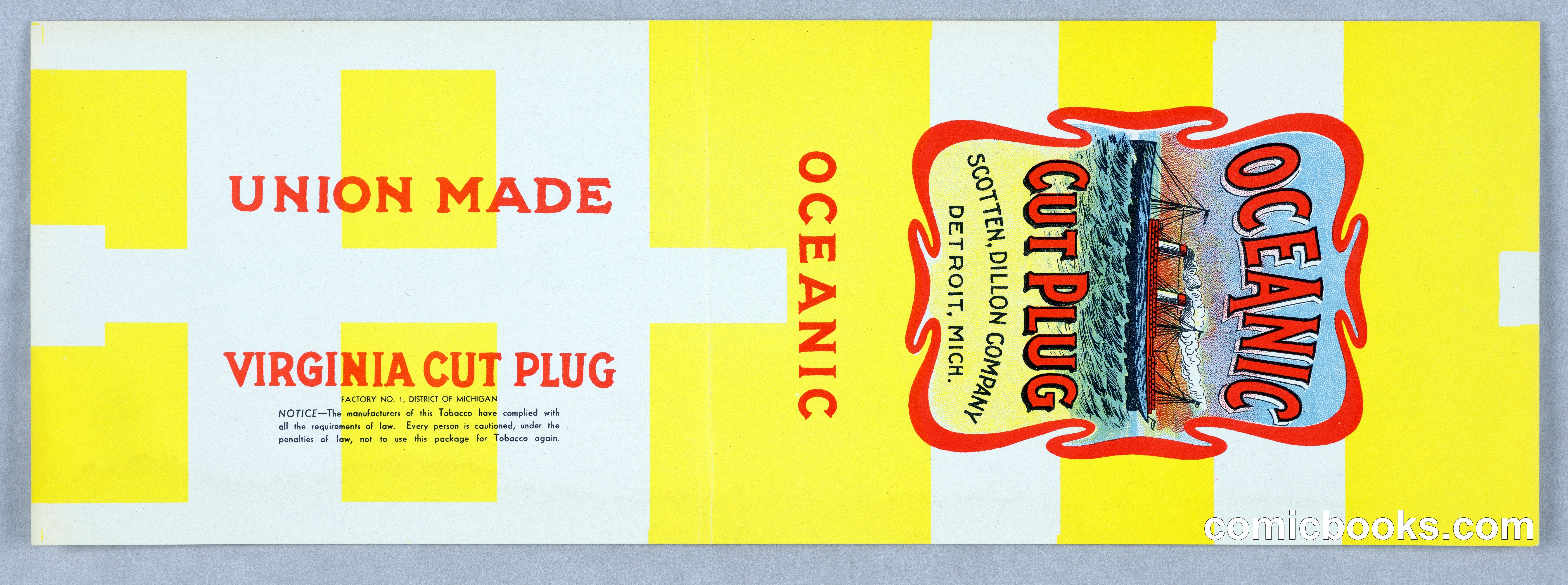 Oceanic Cut Plug Tobacco Wrapper