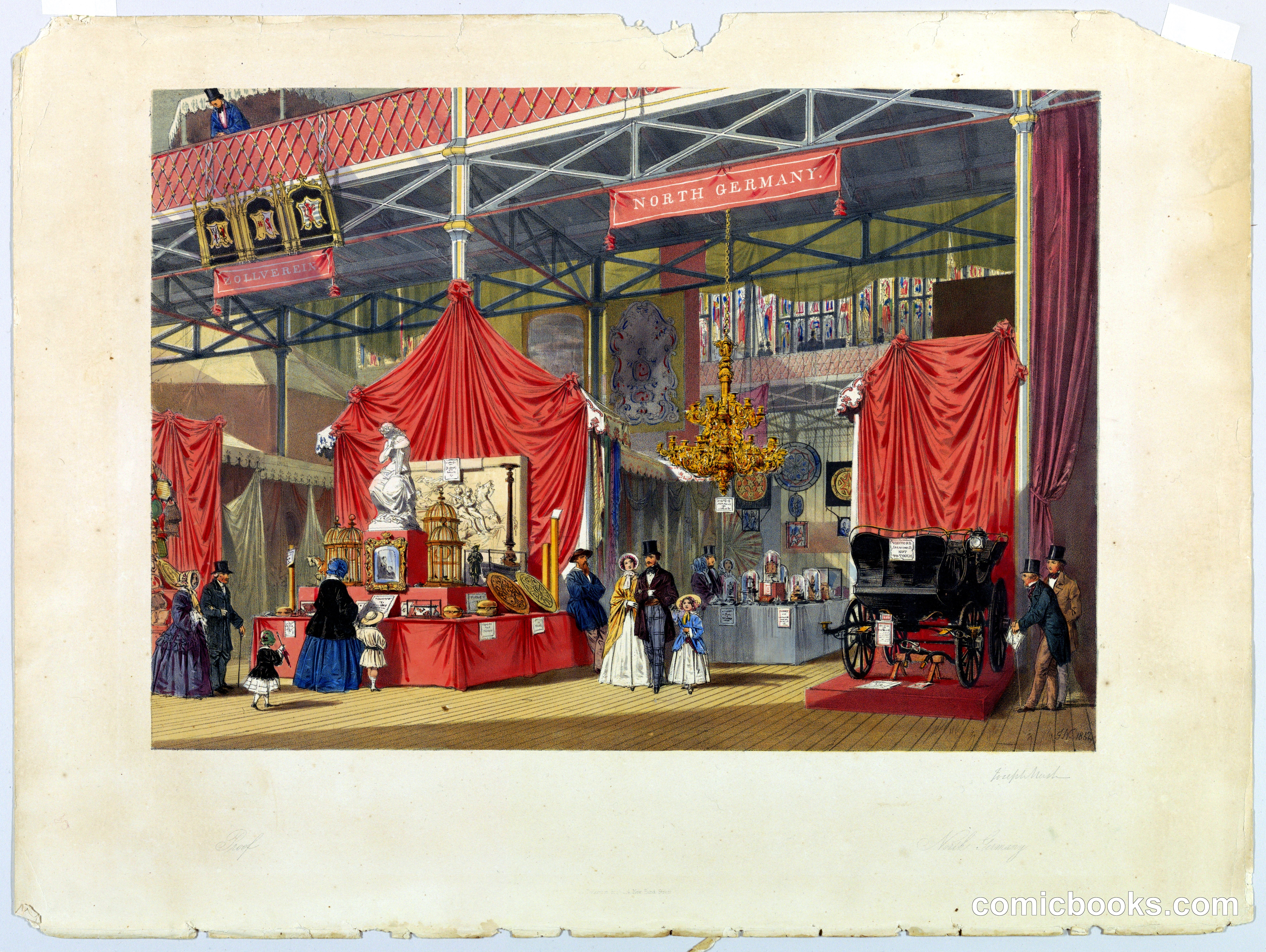 North Germany Exhibition Display, 1851