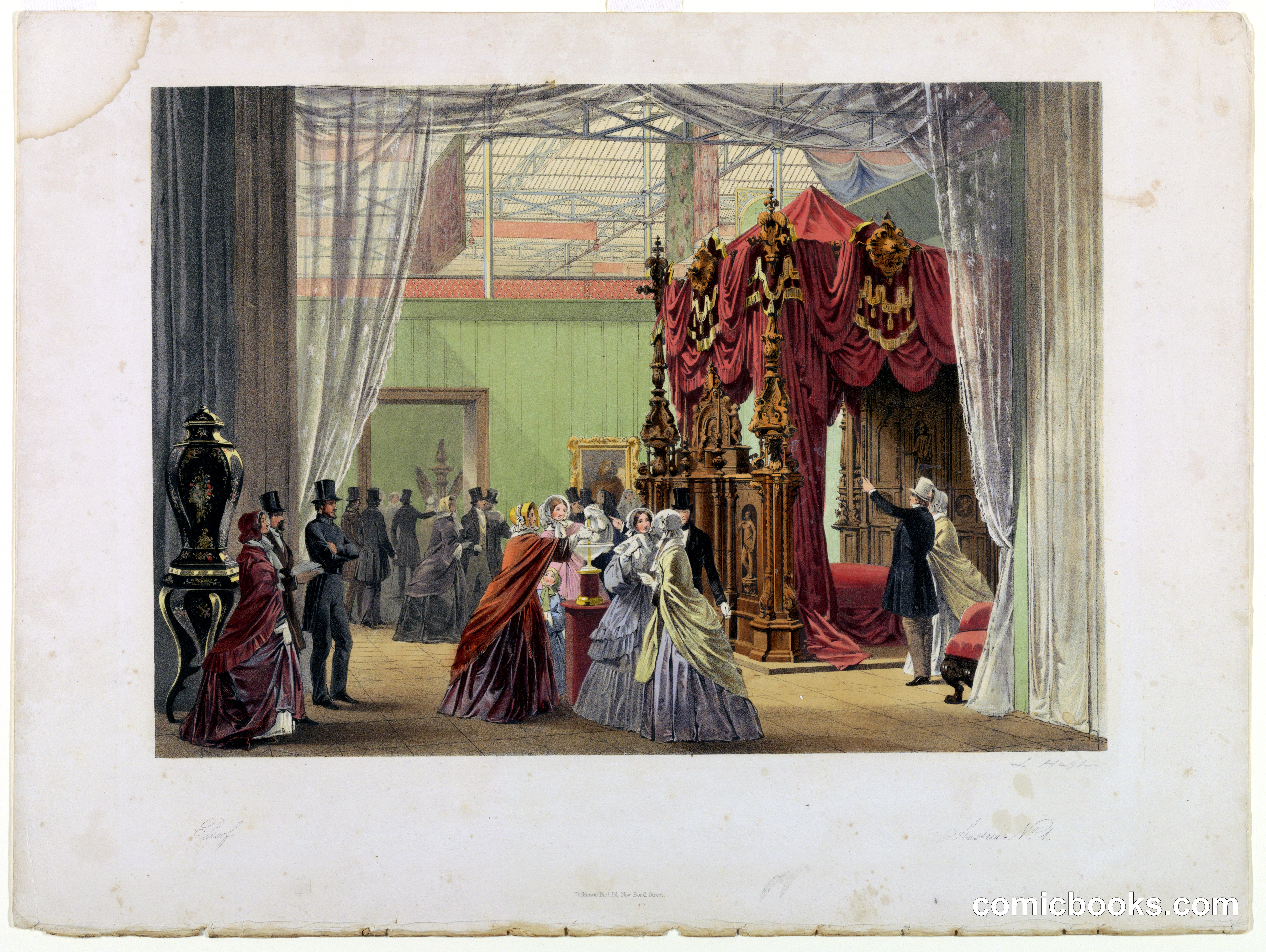Interior of the Crystal Palace, 1851