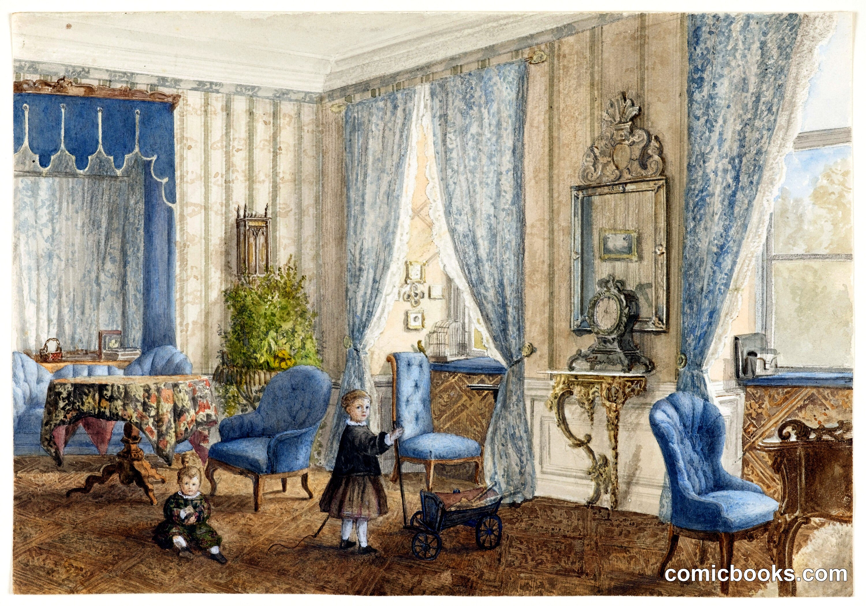 Salon Interior, Siebleben