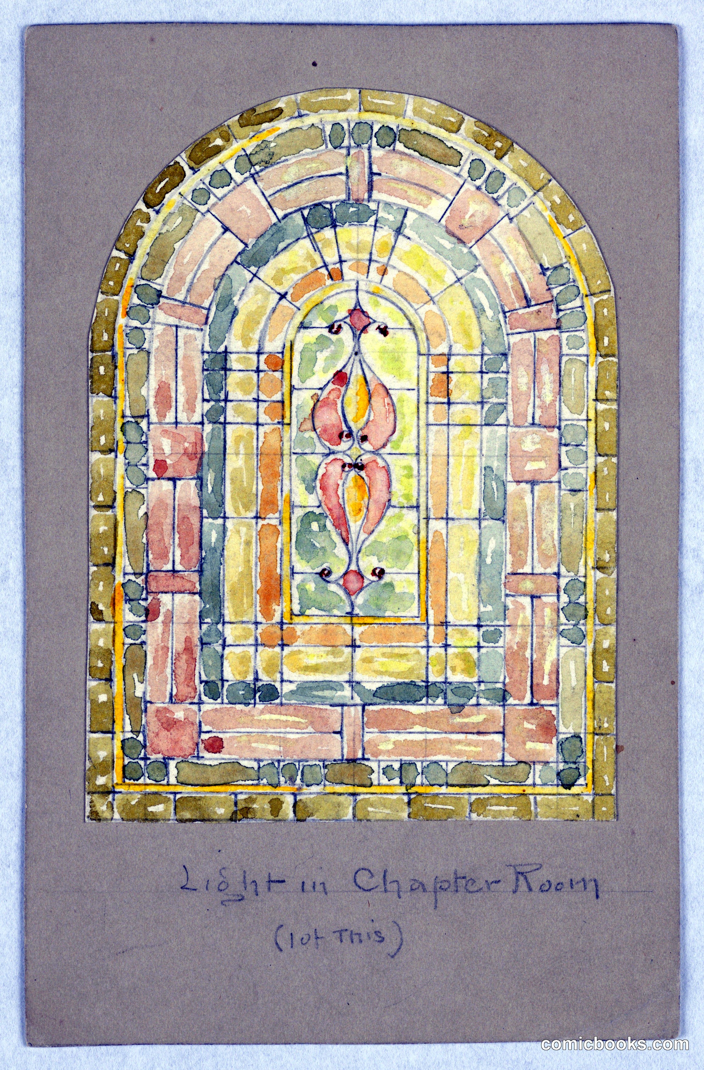 Design for Light in Chapter Room
