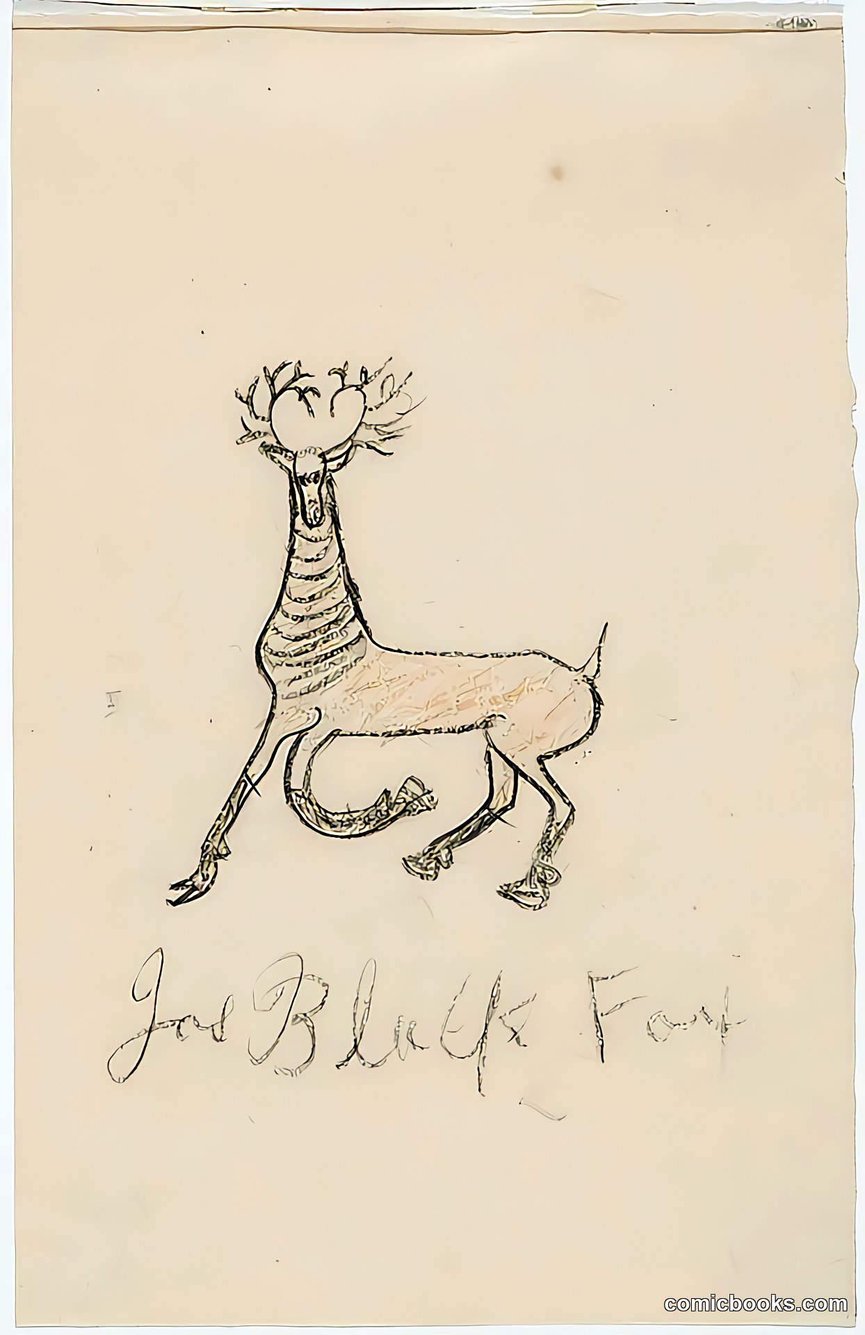 Sioux Indian Drawing