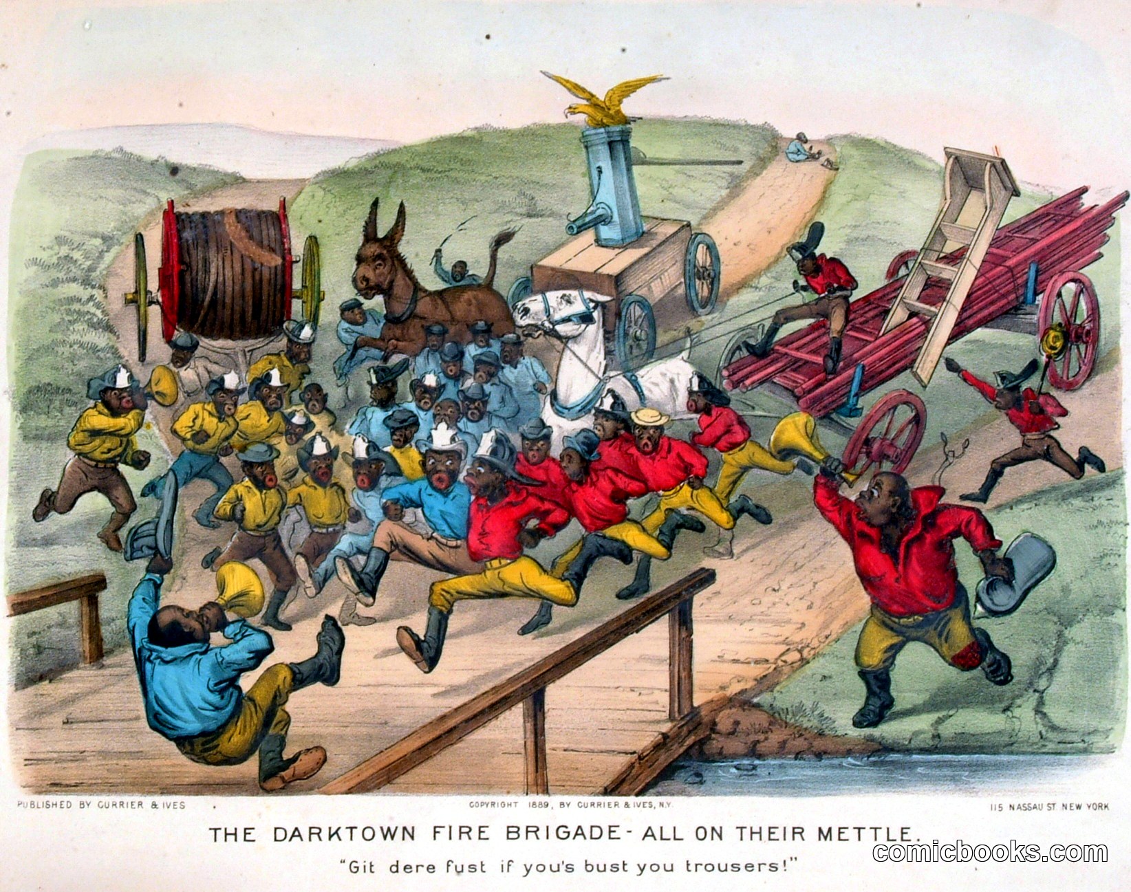 The Darktown Fire Brigade: All on Their Mettle