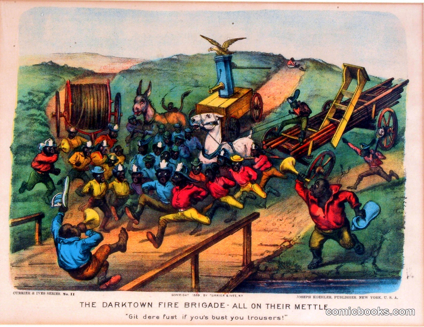 The Darktown Fire Brigade: All on Their Mettle