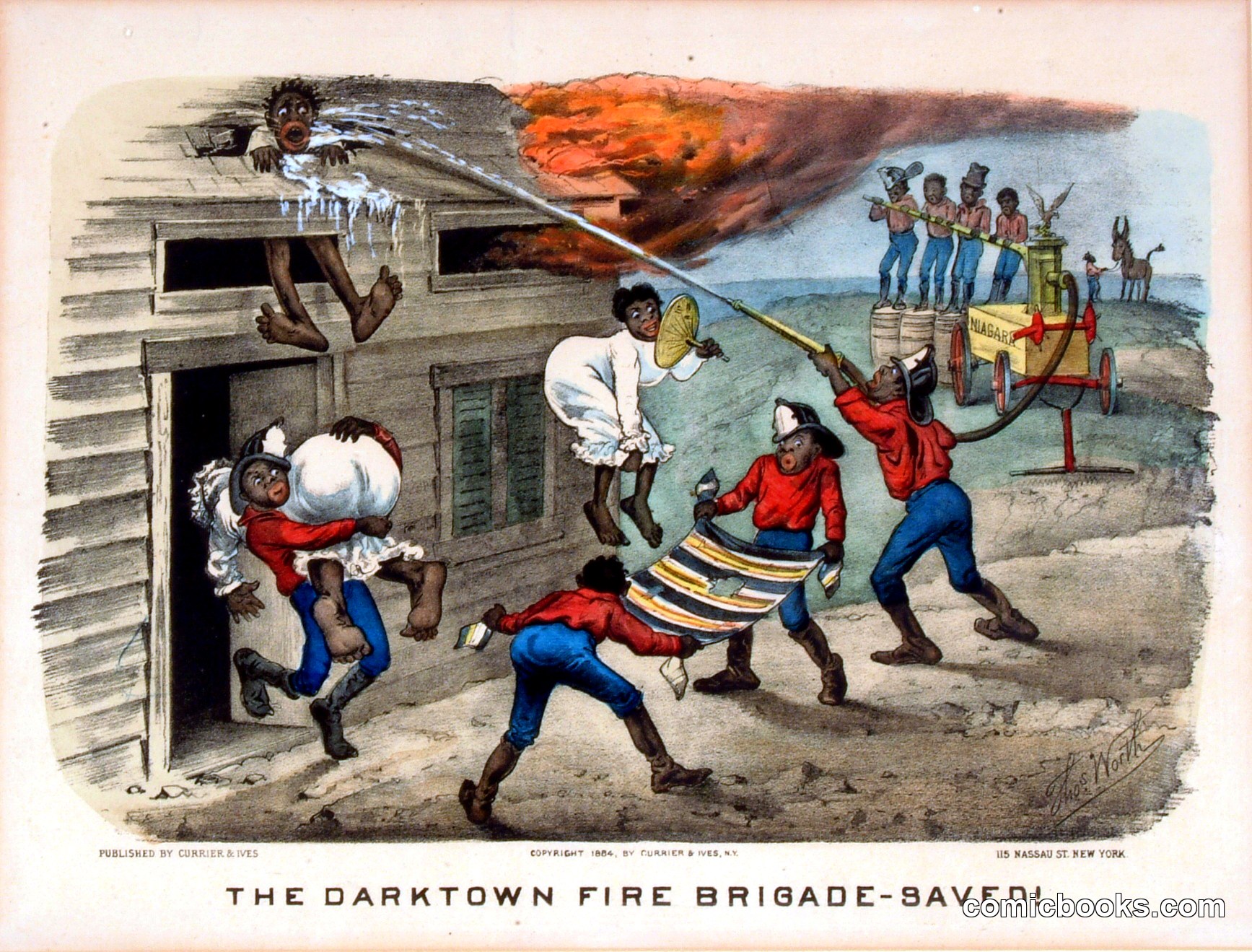 The Darktown Fire Brigade—Saved!