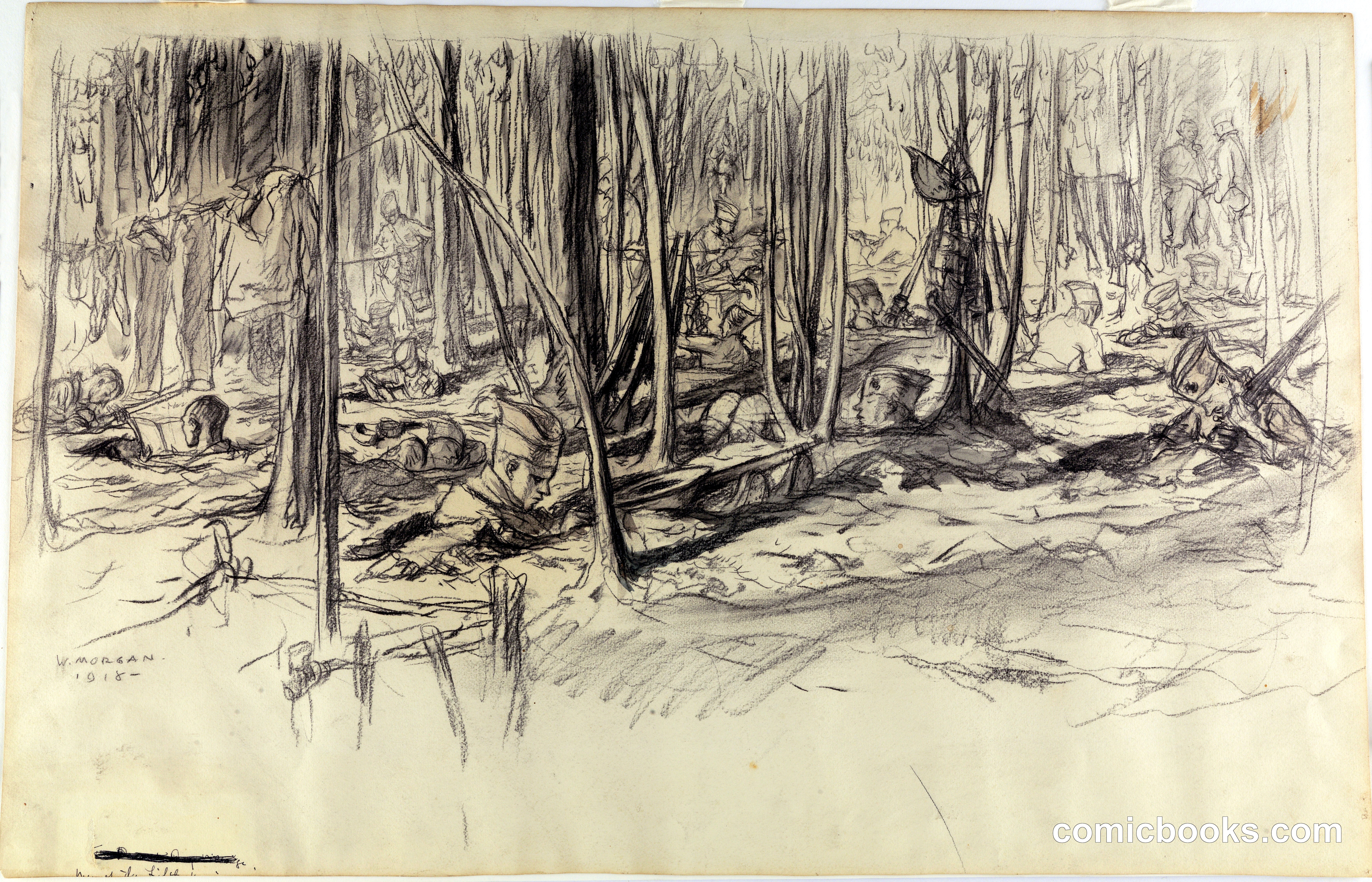 Men of the 5th Marines in Reserve