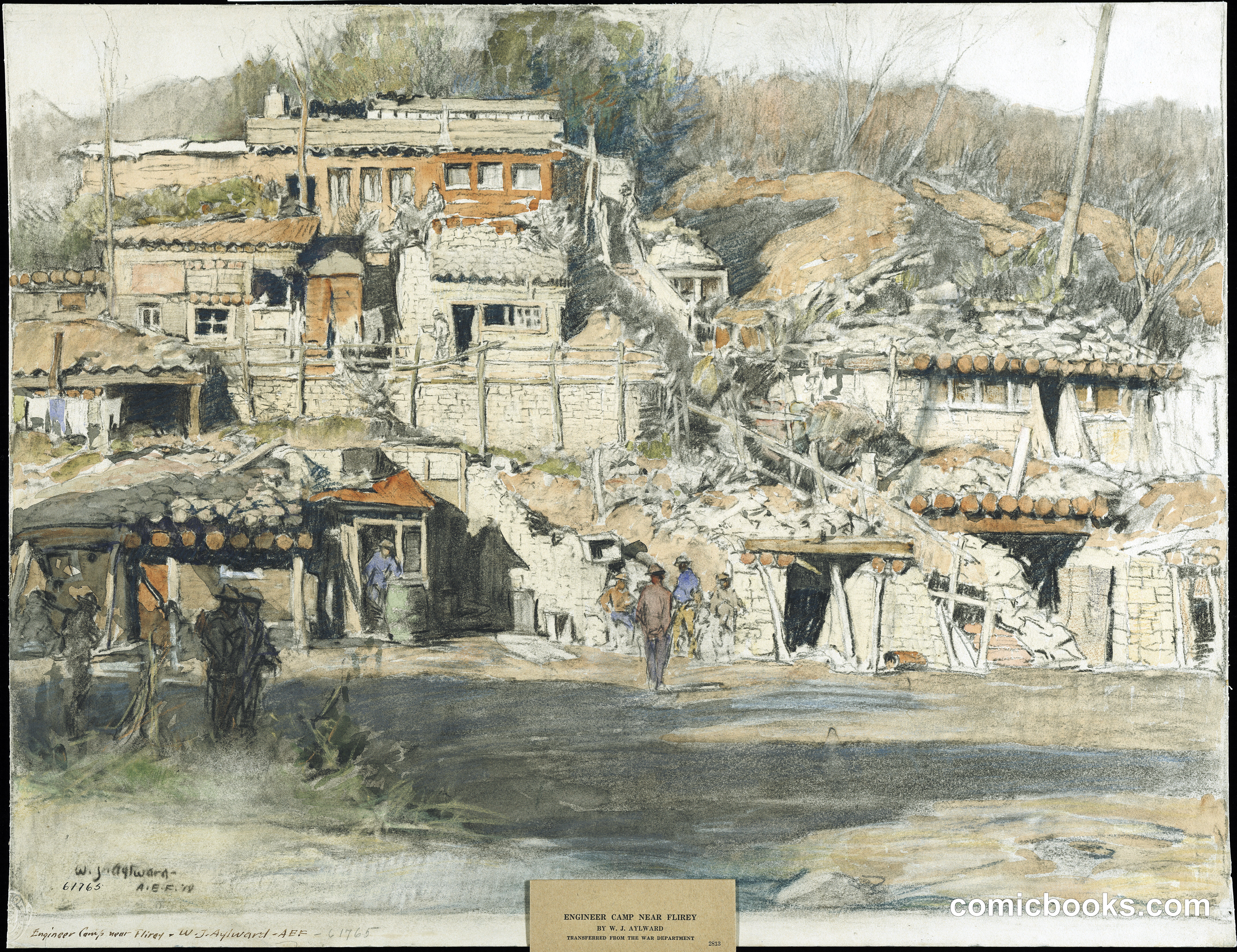 Engineer Camp Near Flirey