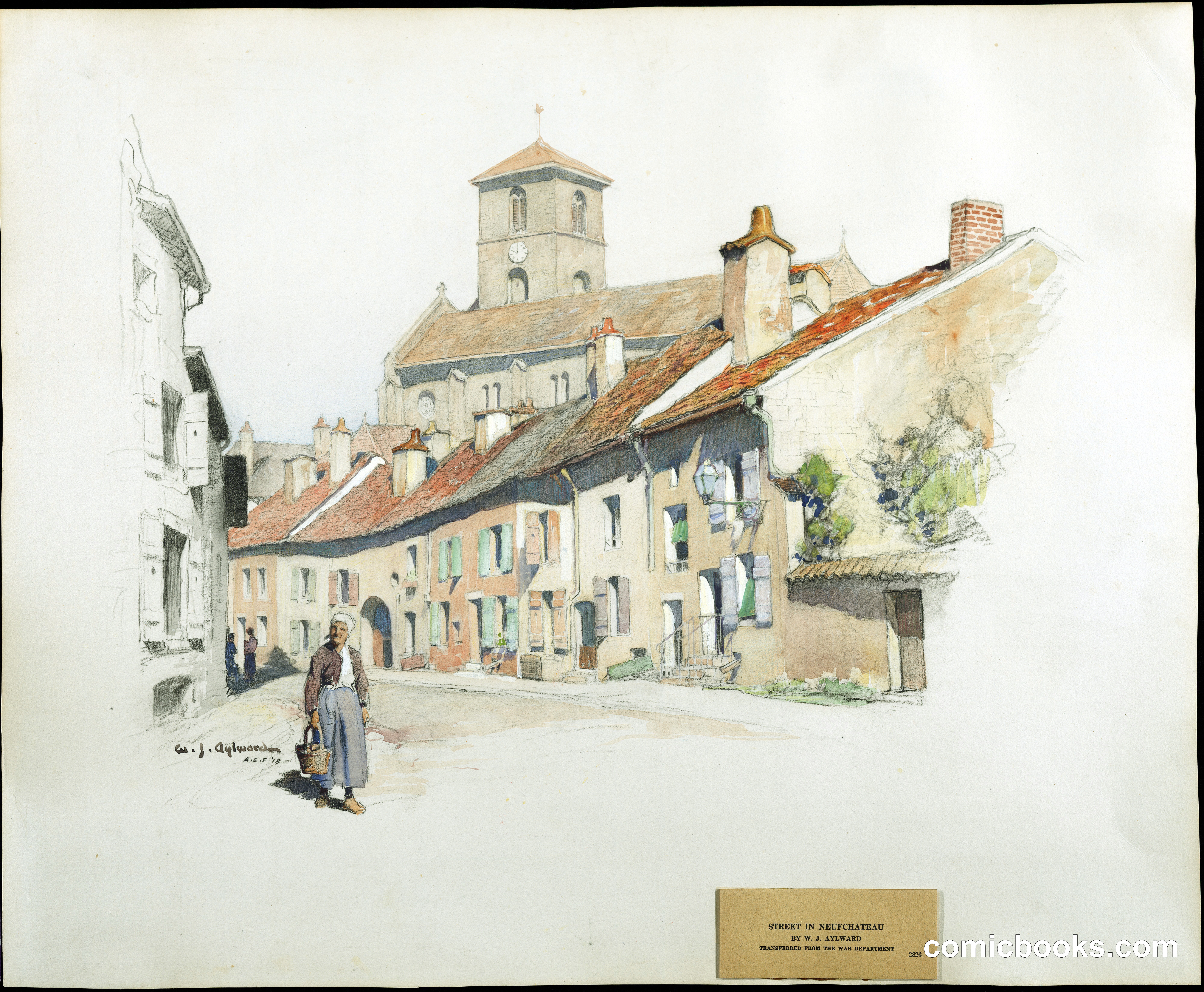 Street in Neufchâteau