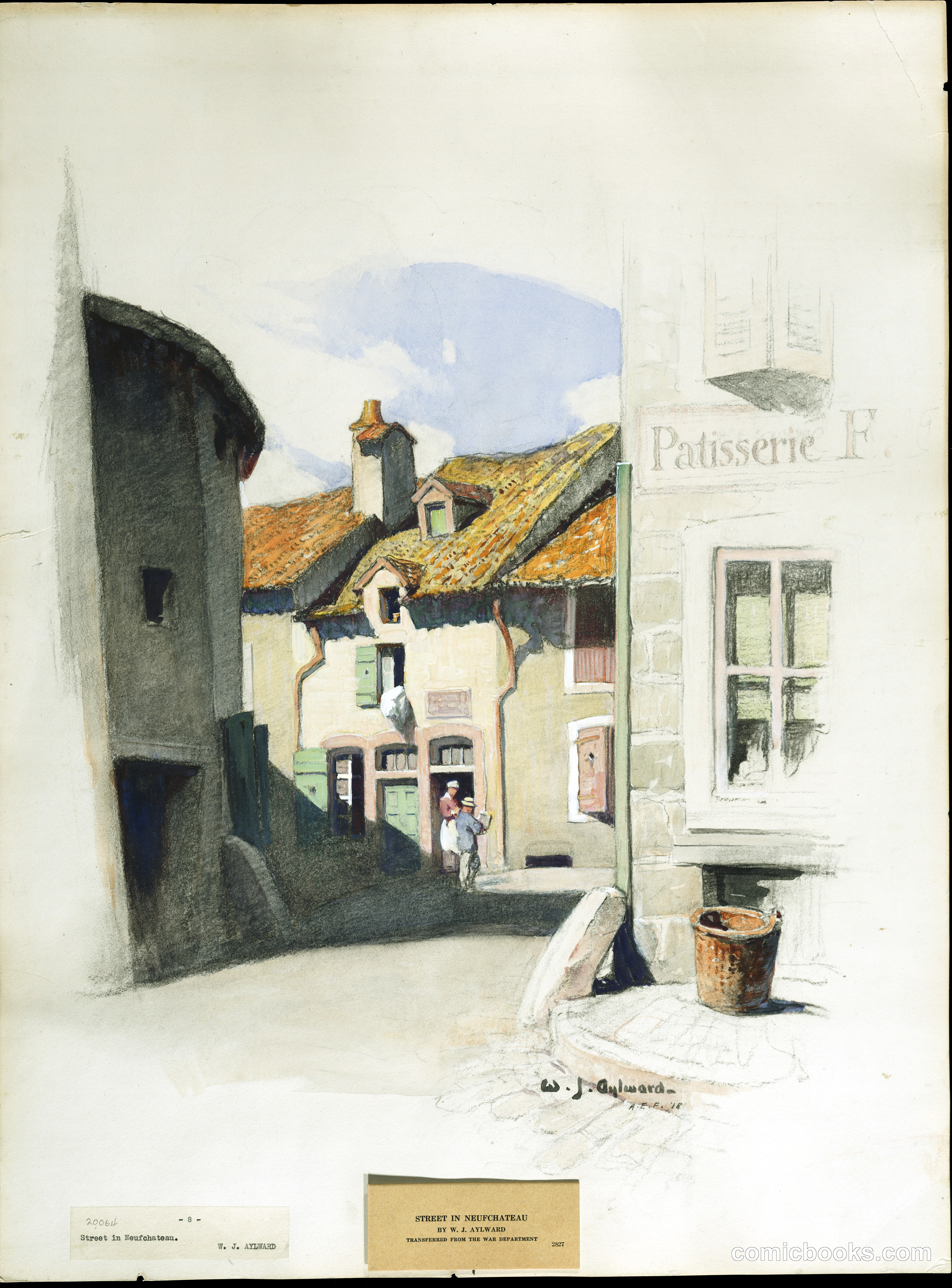 Street in Neufchâteau