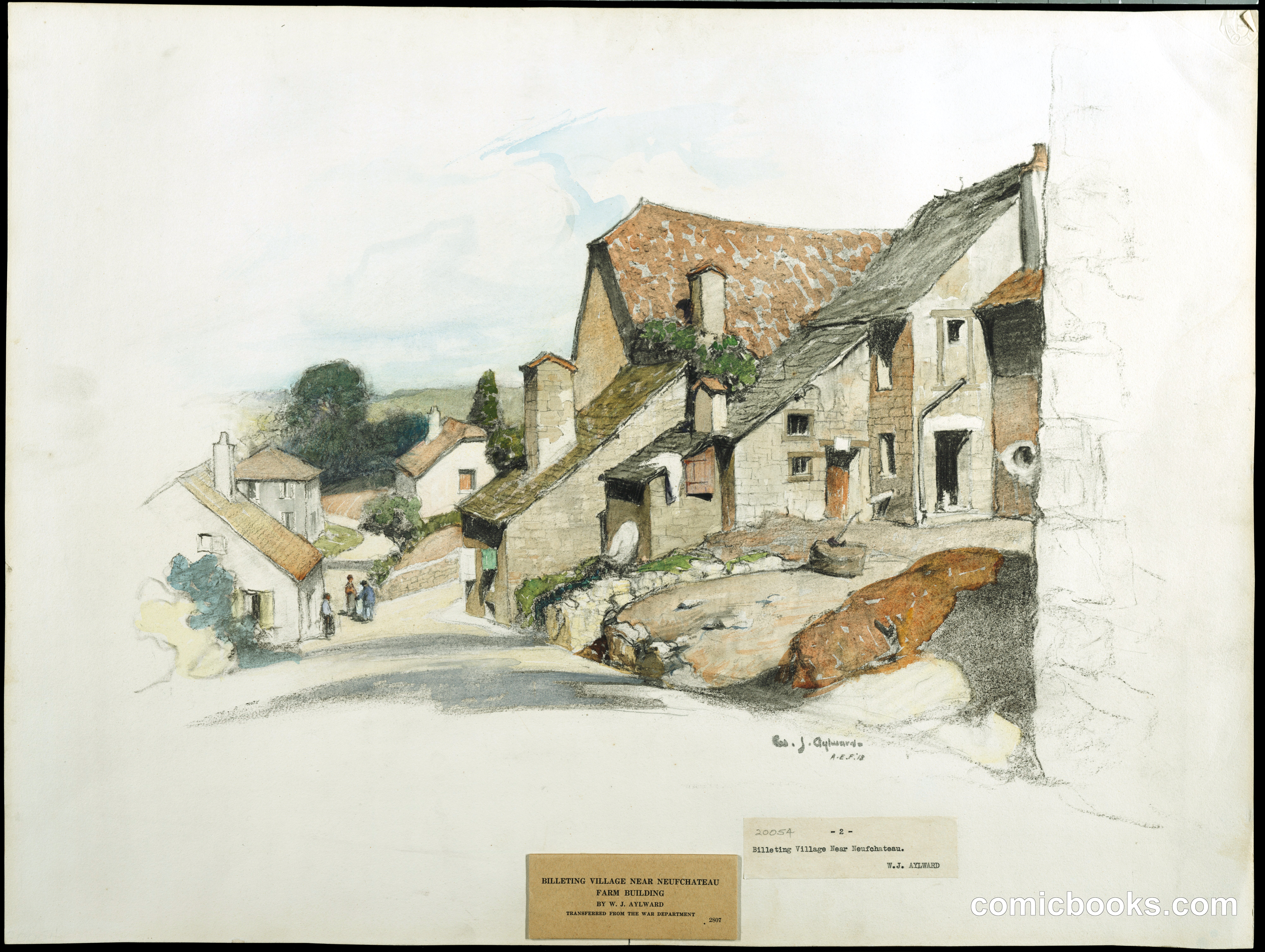 Billeting Village Near Neufchateau