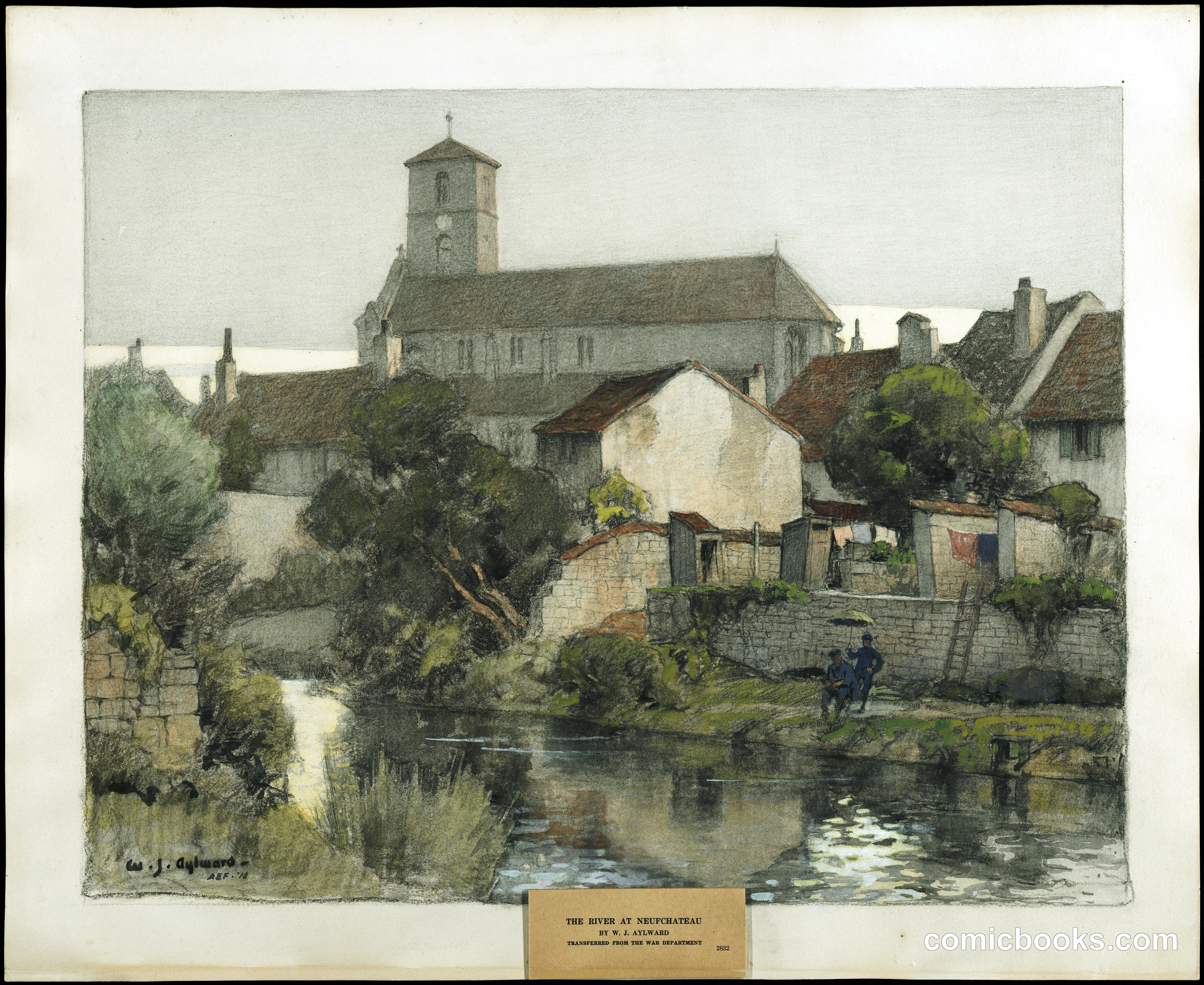 The River at Neufchâteau