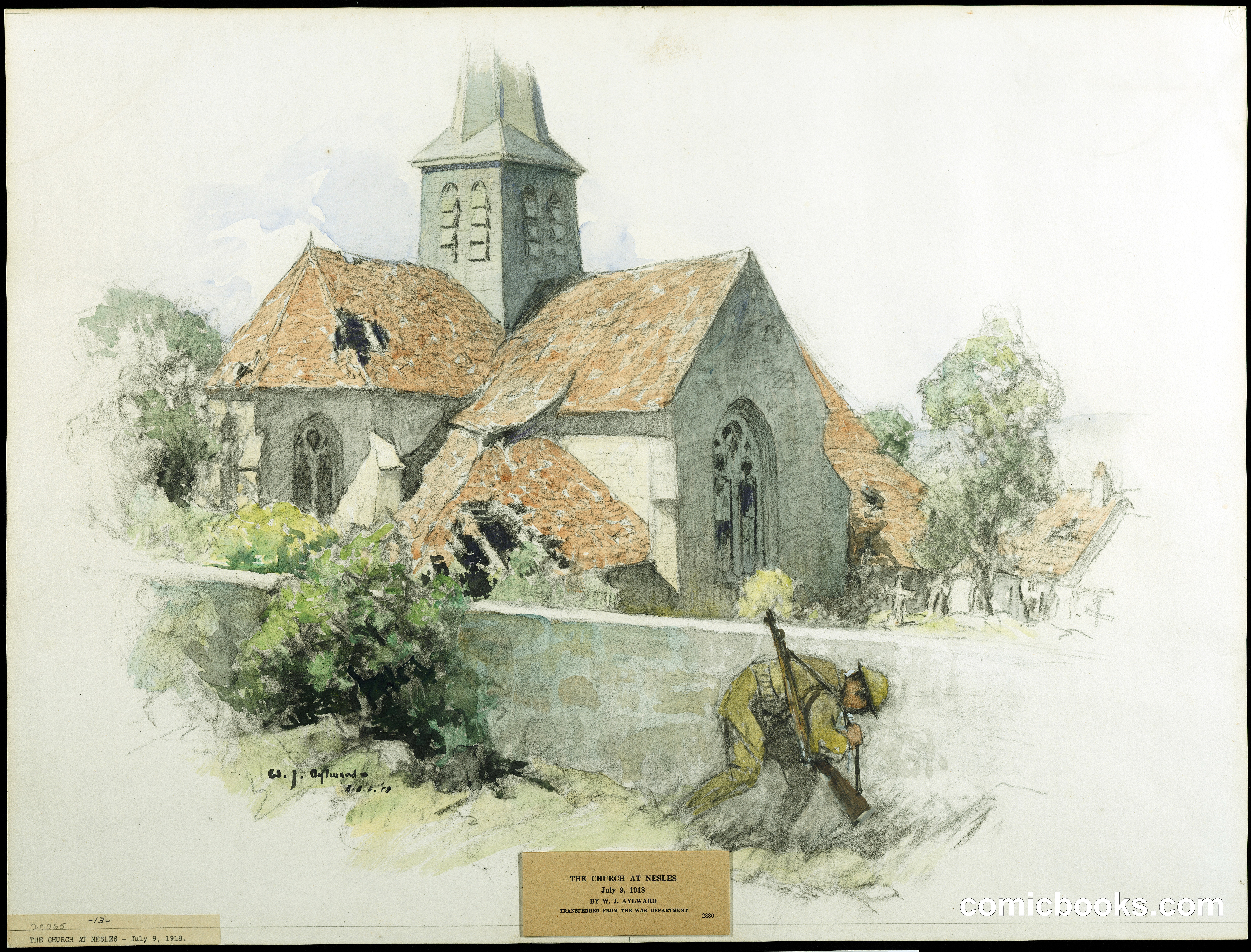 The Church at Nesles