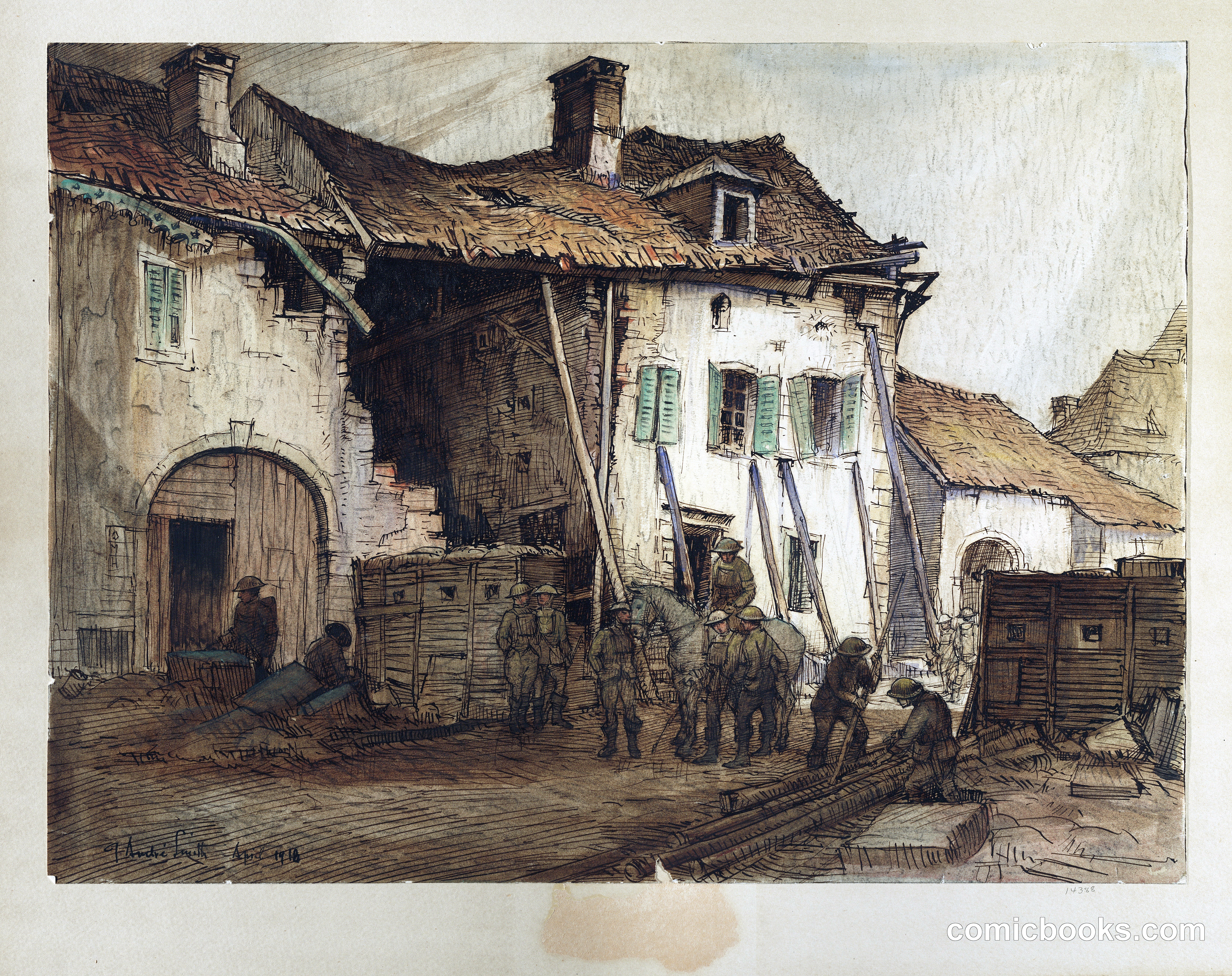 A Street Behind the Front