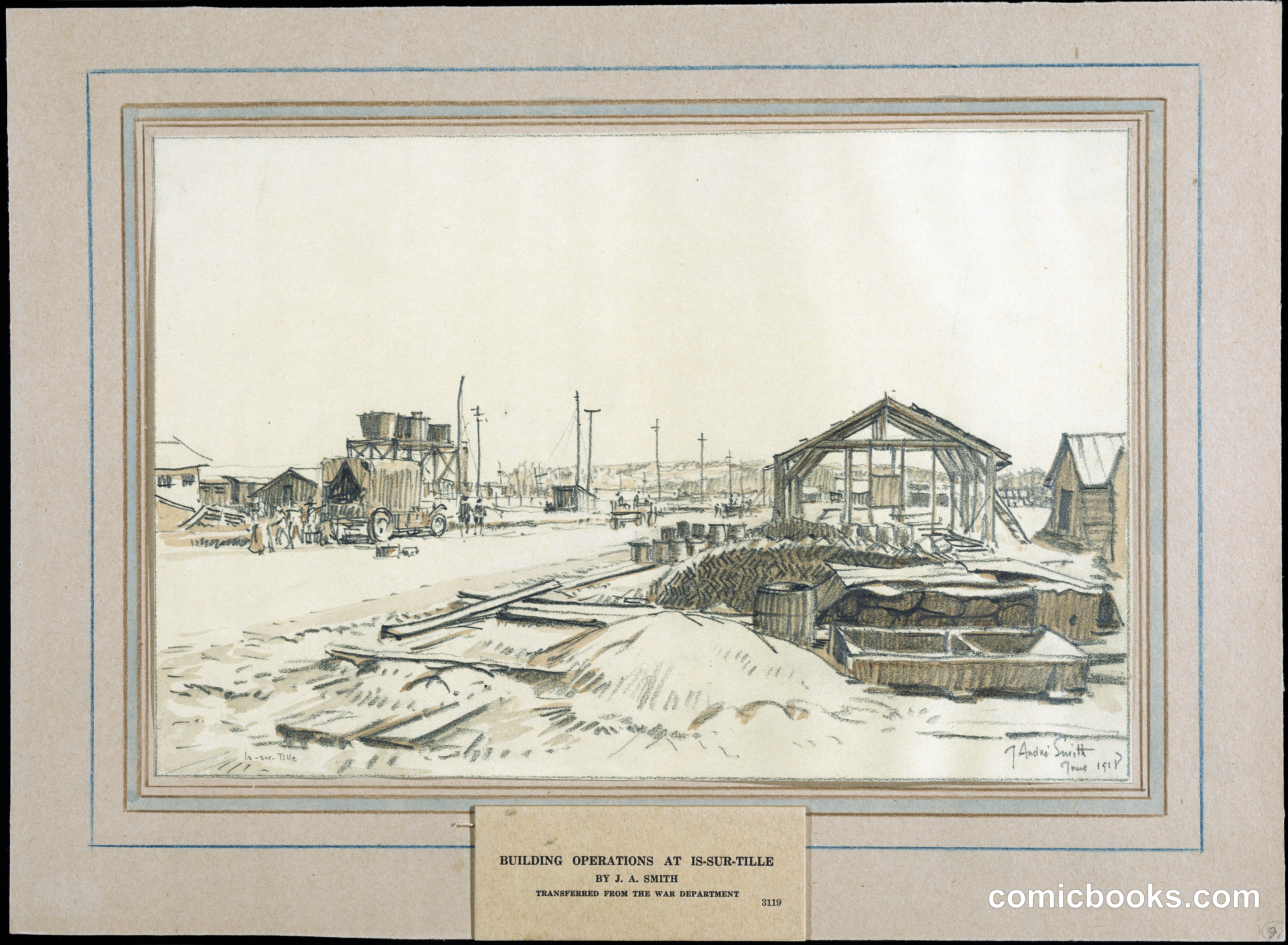 Building Operations at Is-sur-Tille