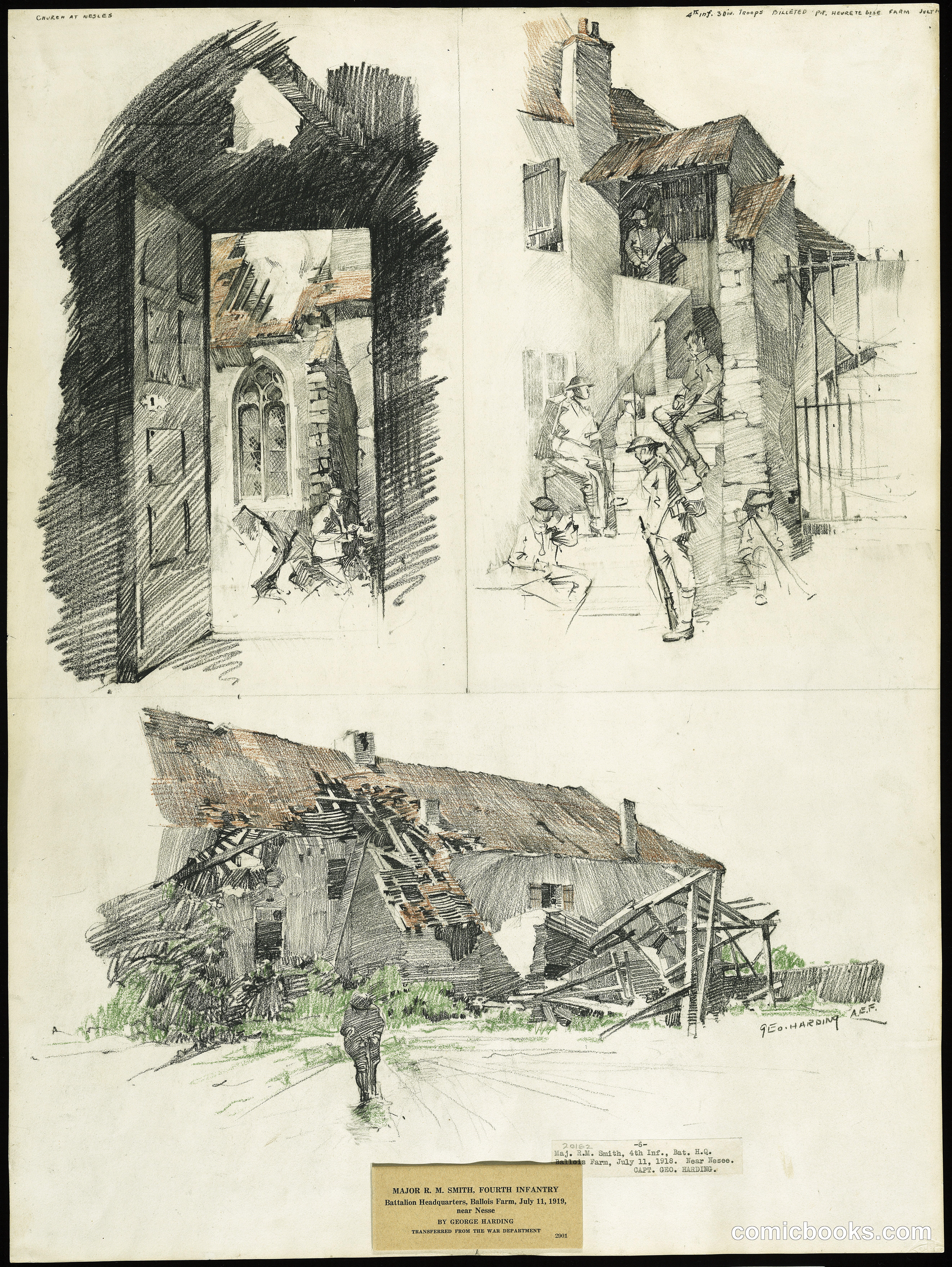 Major R. M. Smith, Fourth Infantry