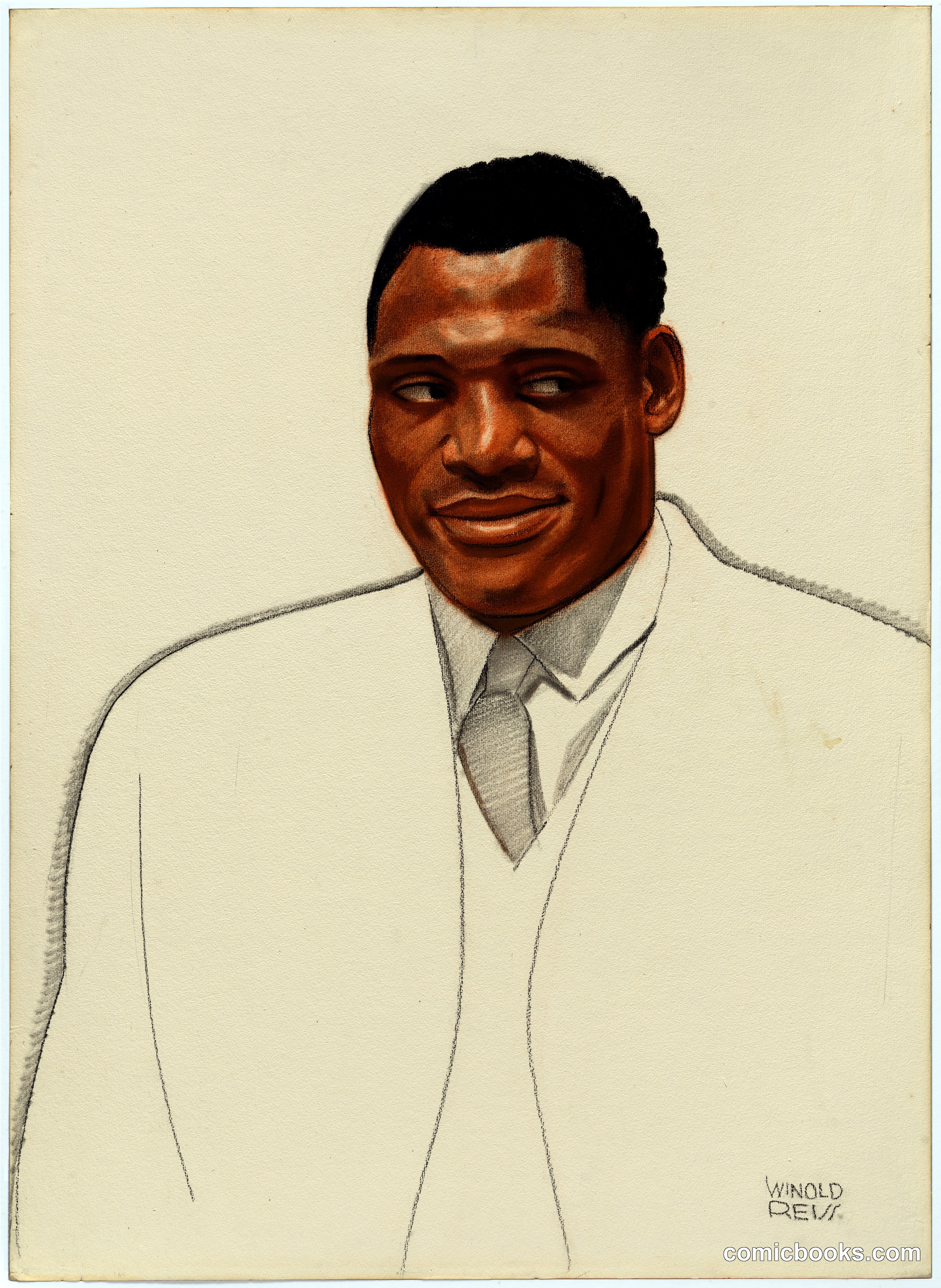 Portrait of Paul Robeson