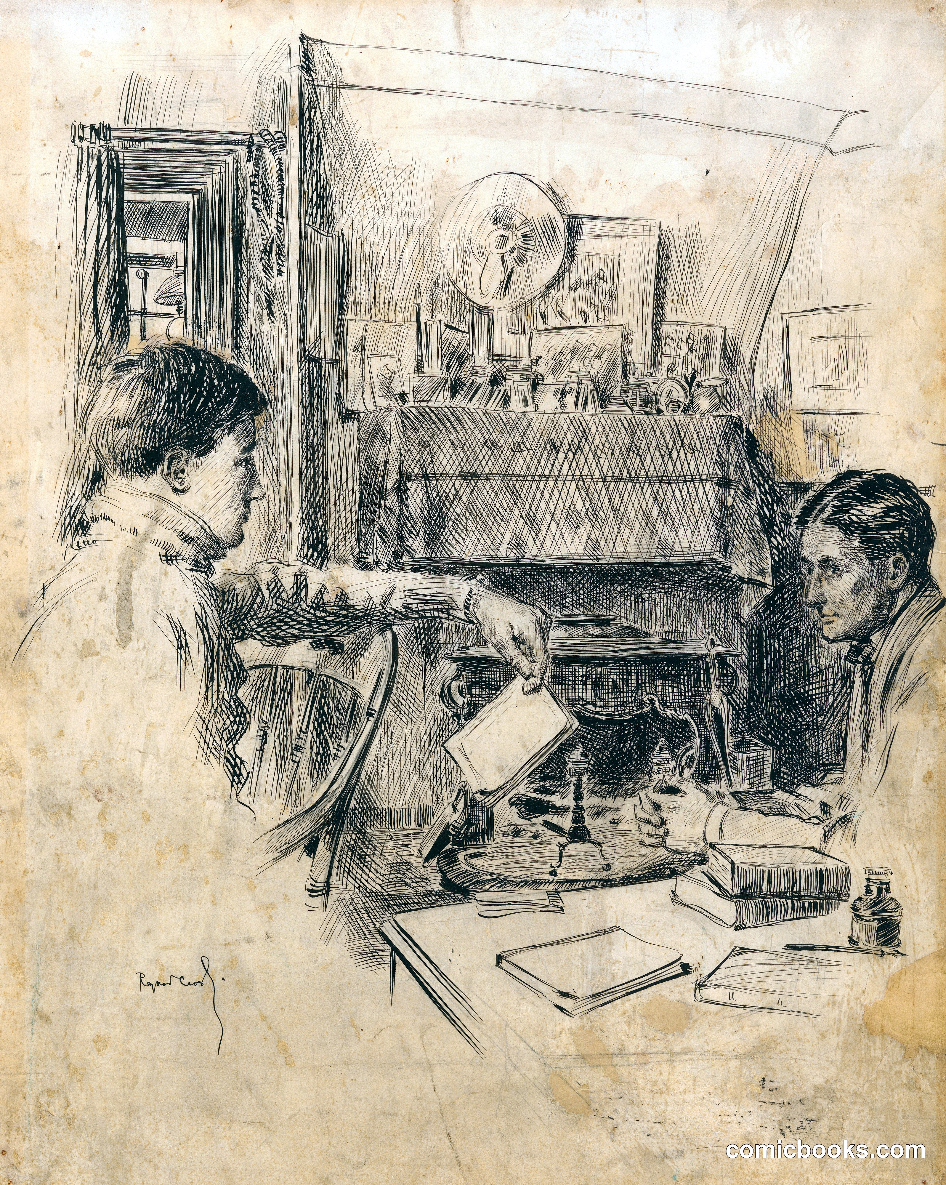 Charles Ives and Mandeville Mullally