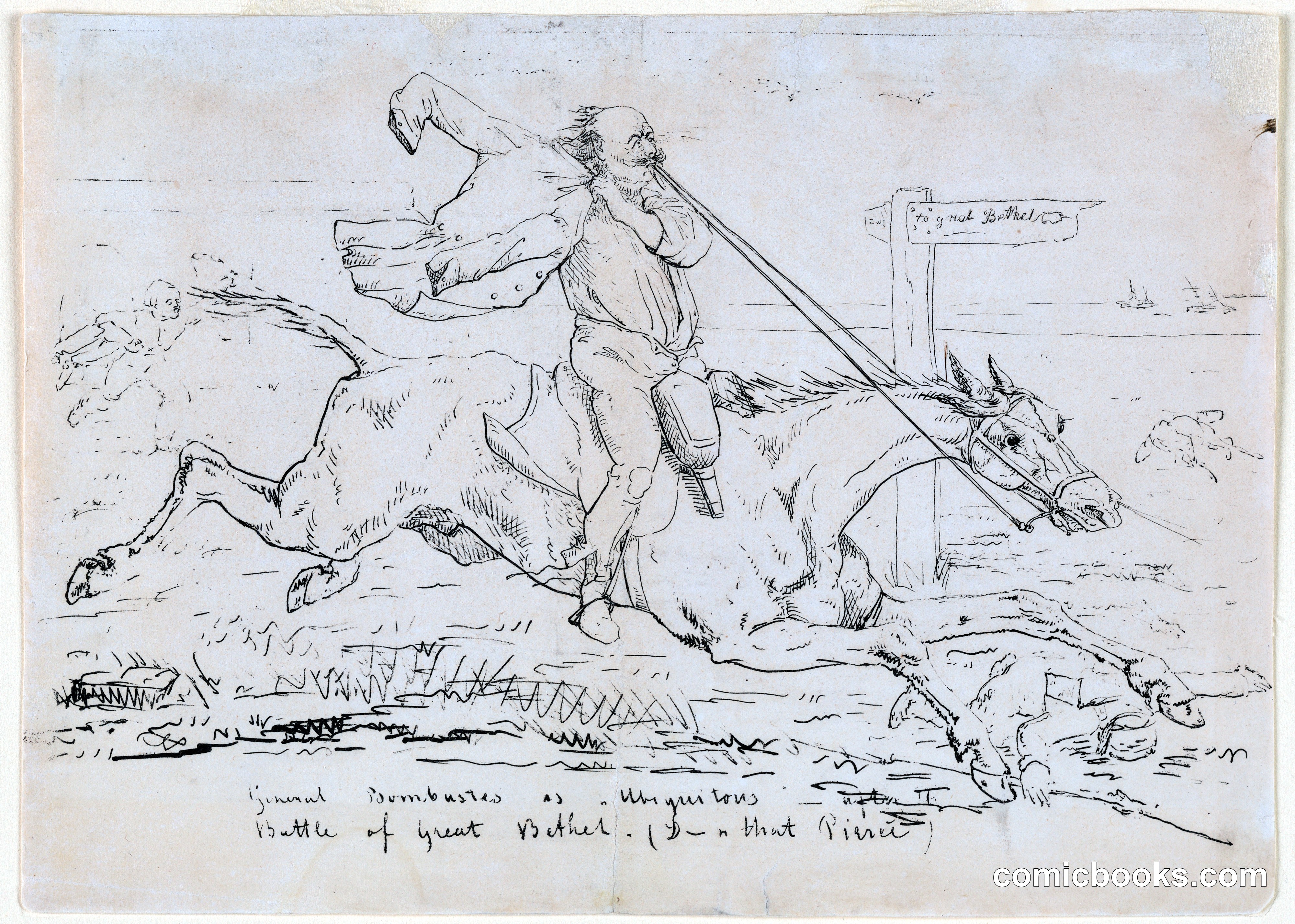 General Bombastes as Ubiquitous after Battle of Great Bethel