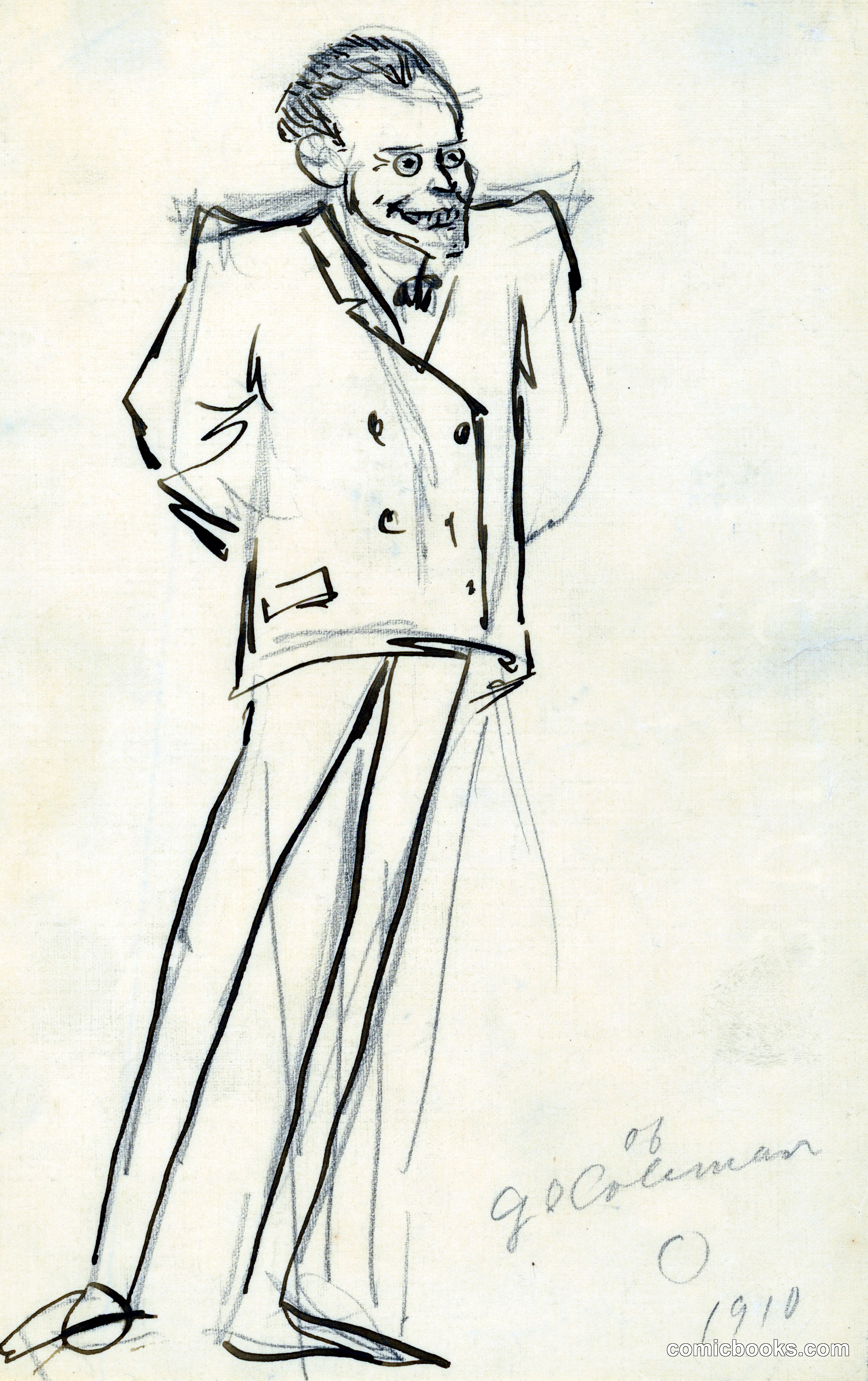 Glenn O. Coleman, 1910