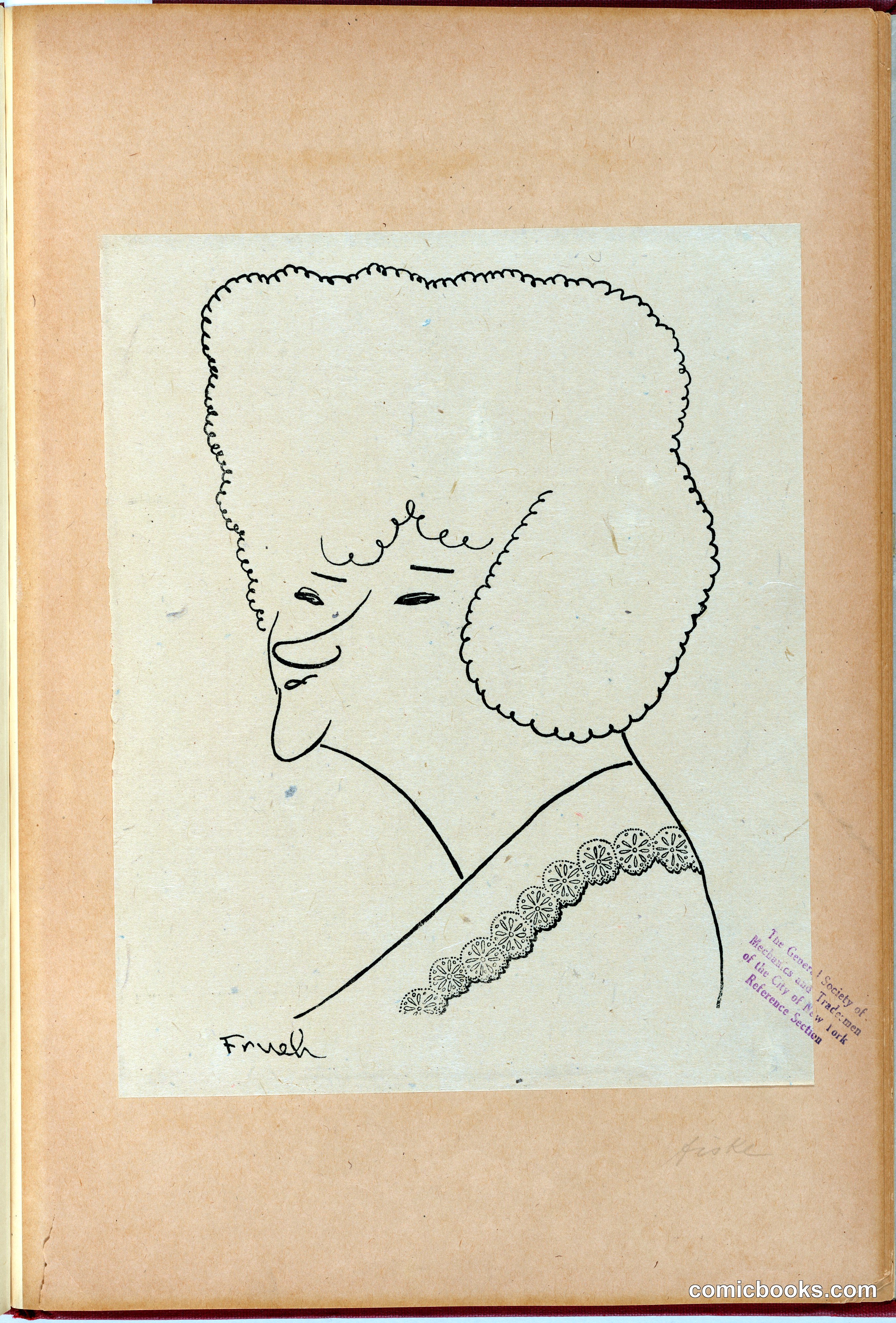 Portrait of Minnie Maddern Fiske