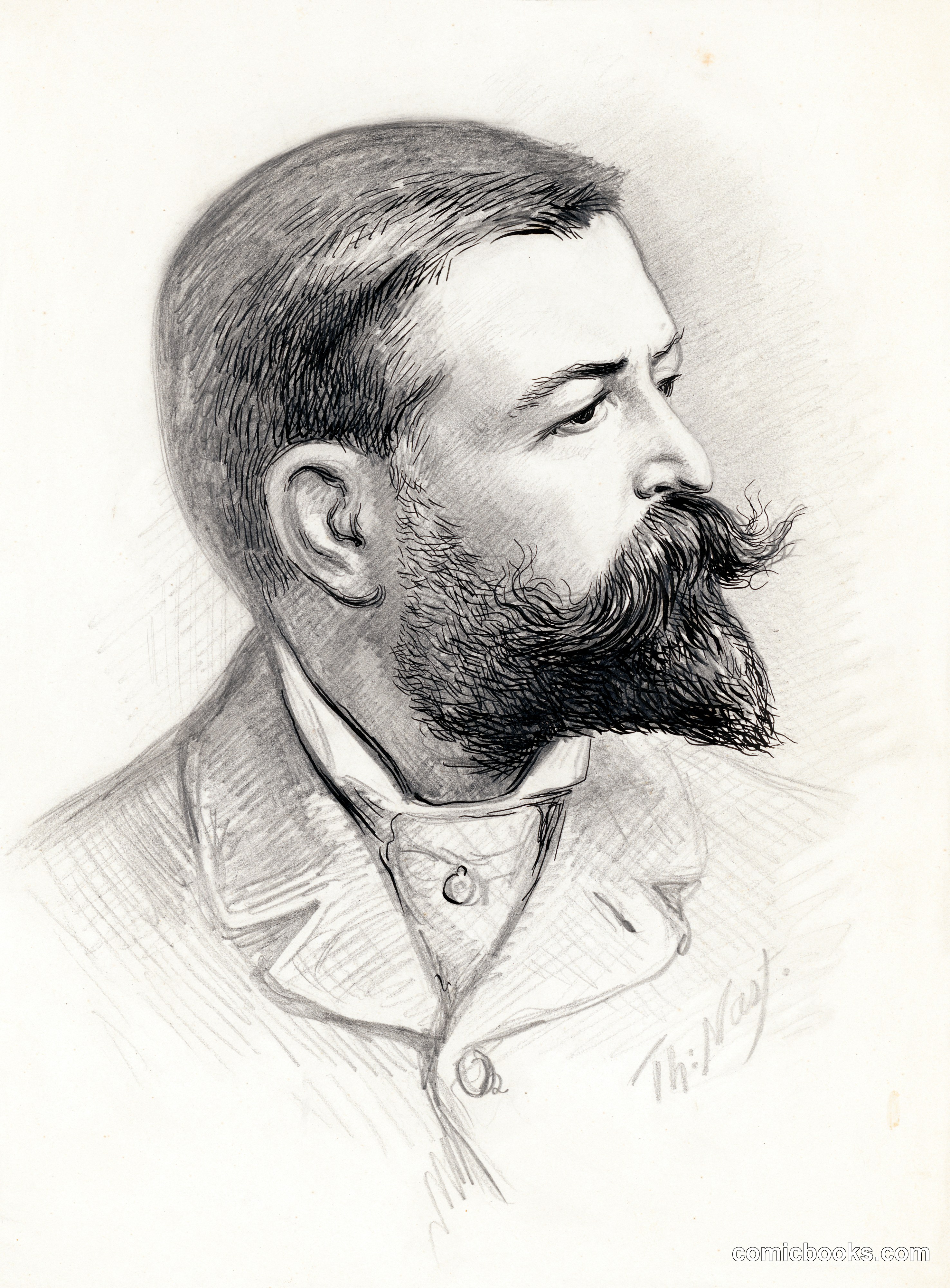 Thomas Nast Self-Portrait