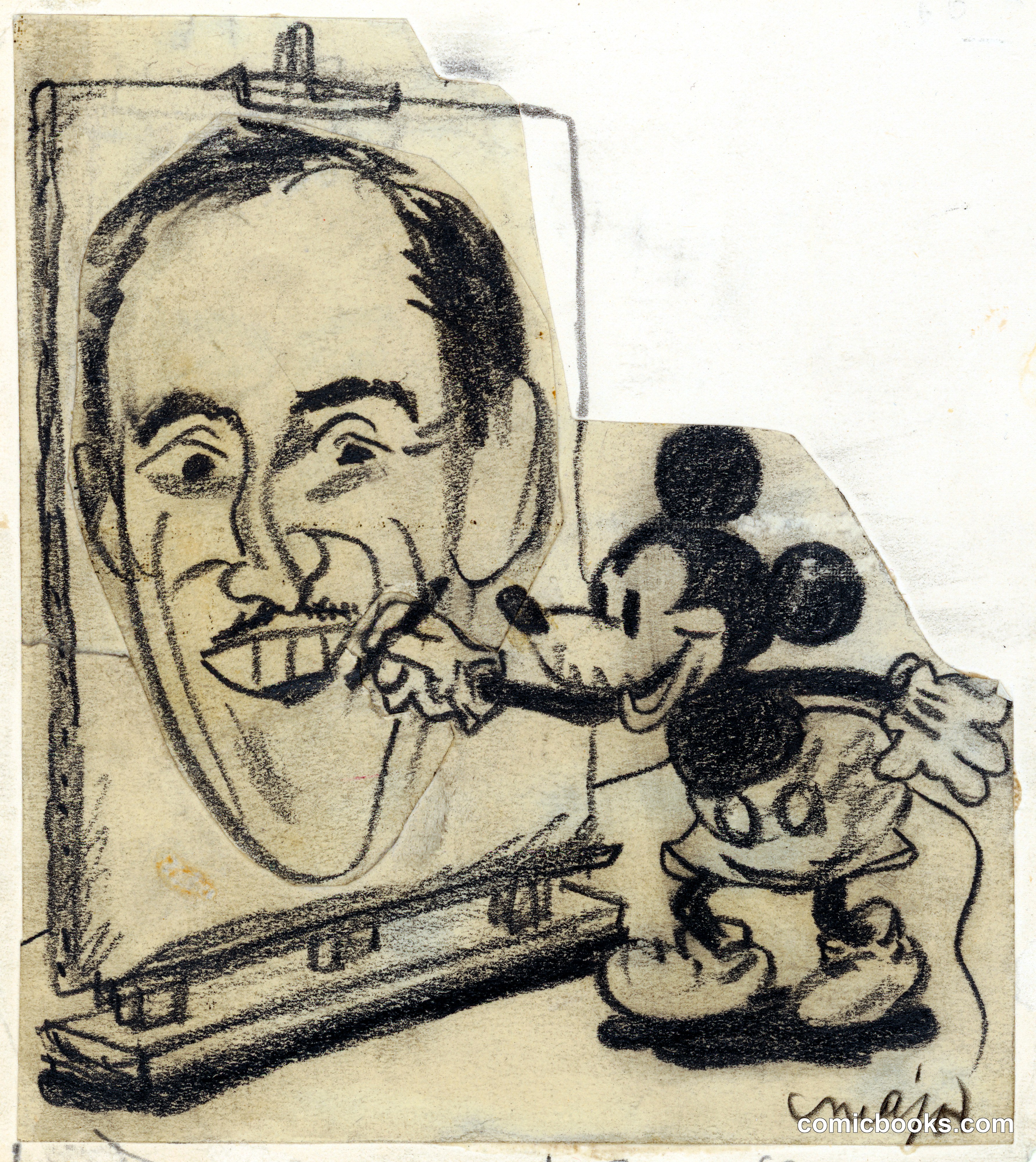 Mickey Mouse Comic Strip
