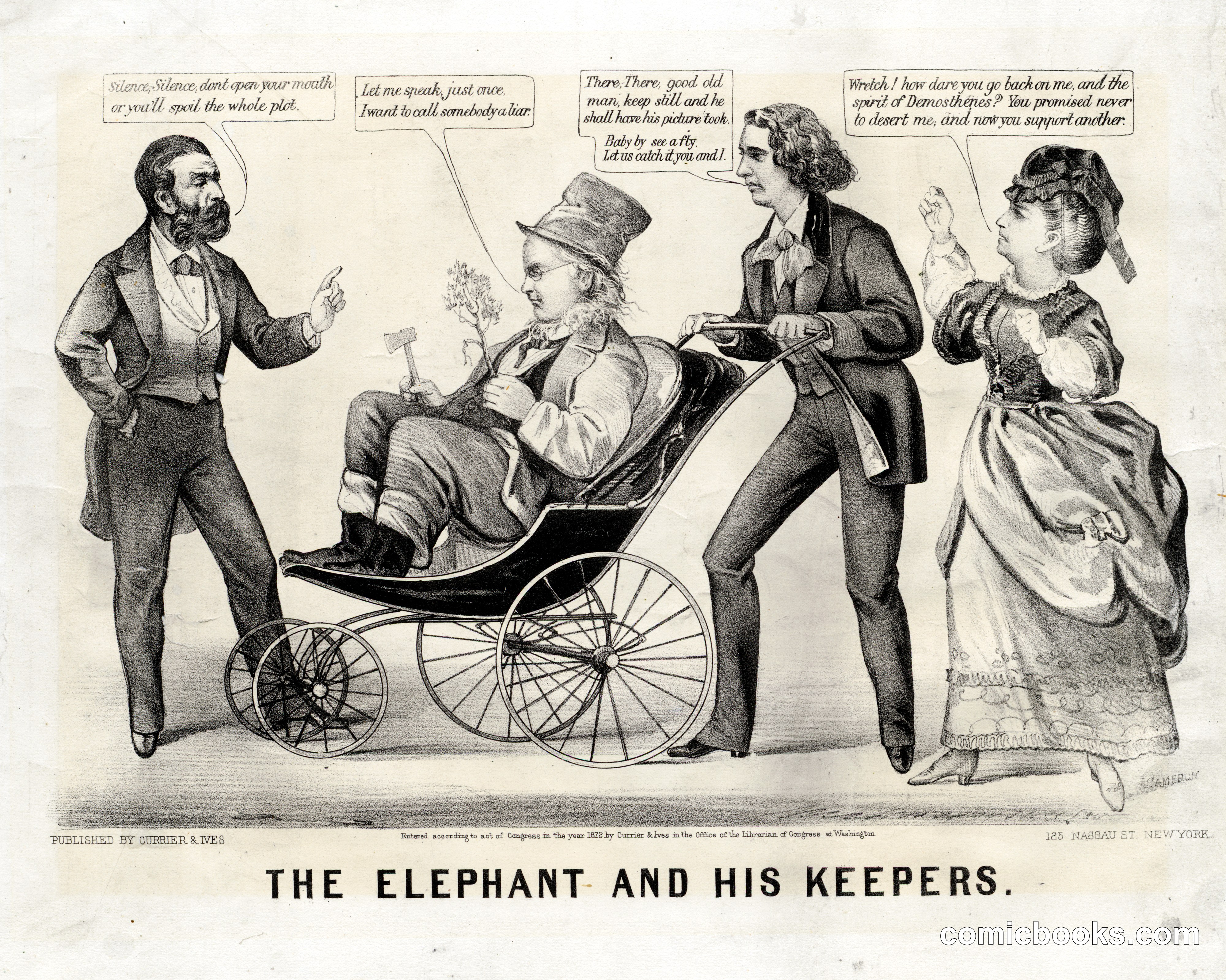 The Elephant and His Keepers