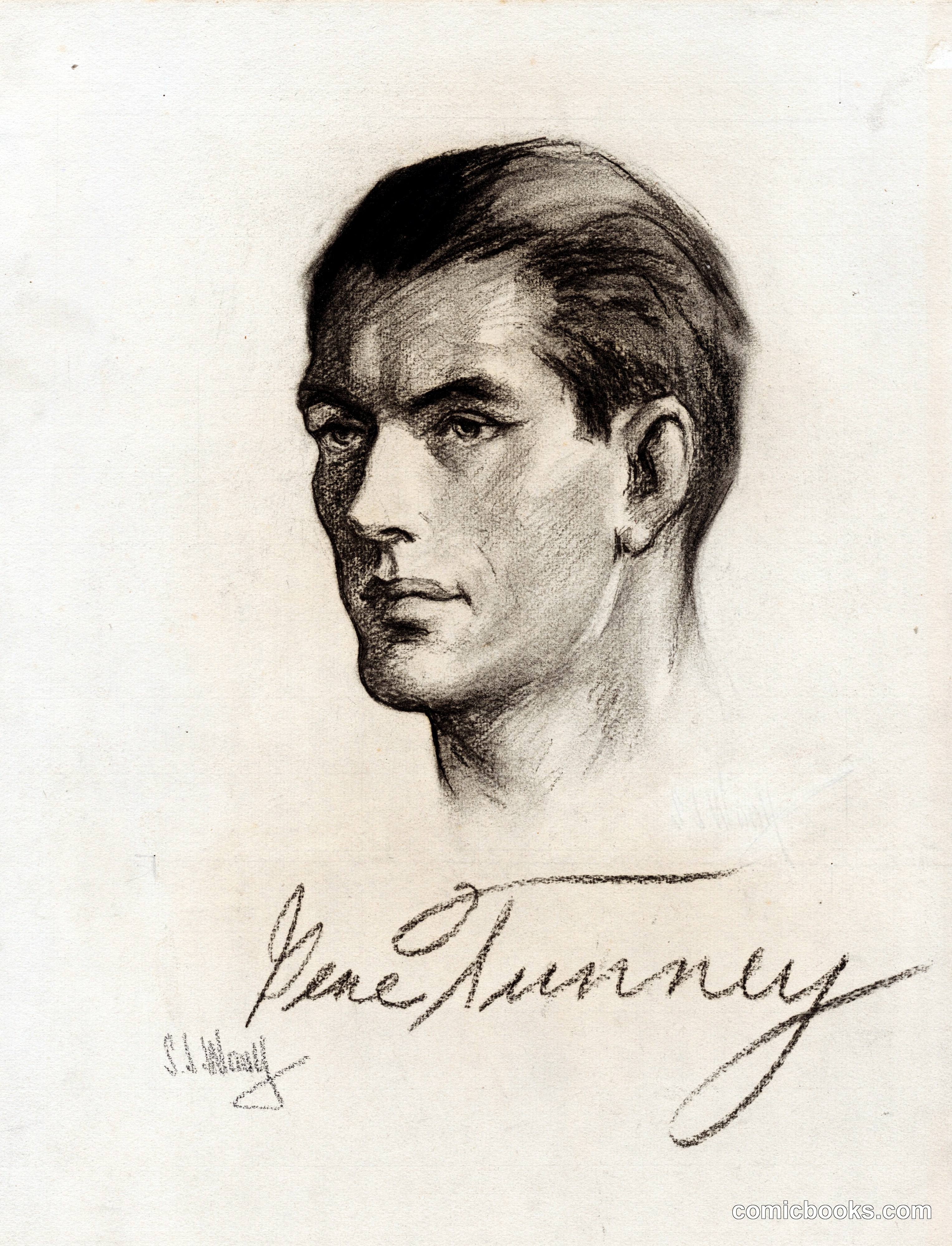 Gene Tunney, Portrait Study