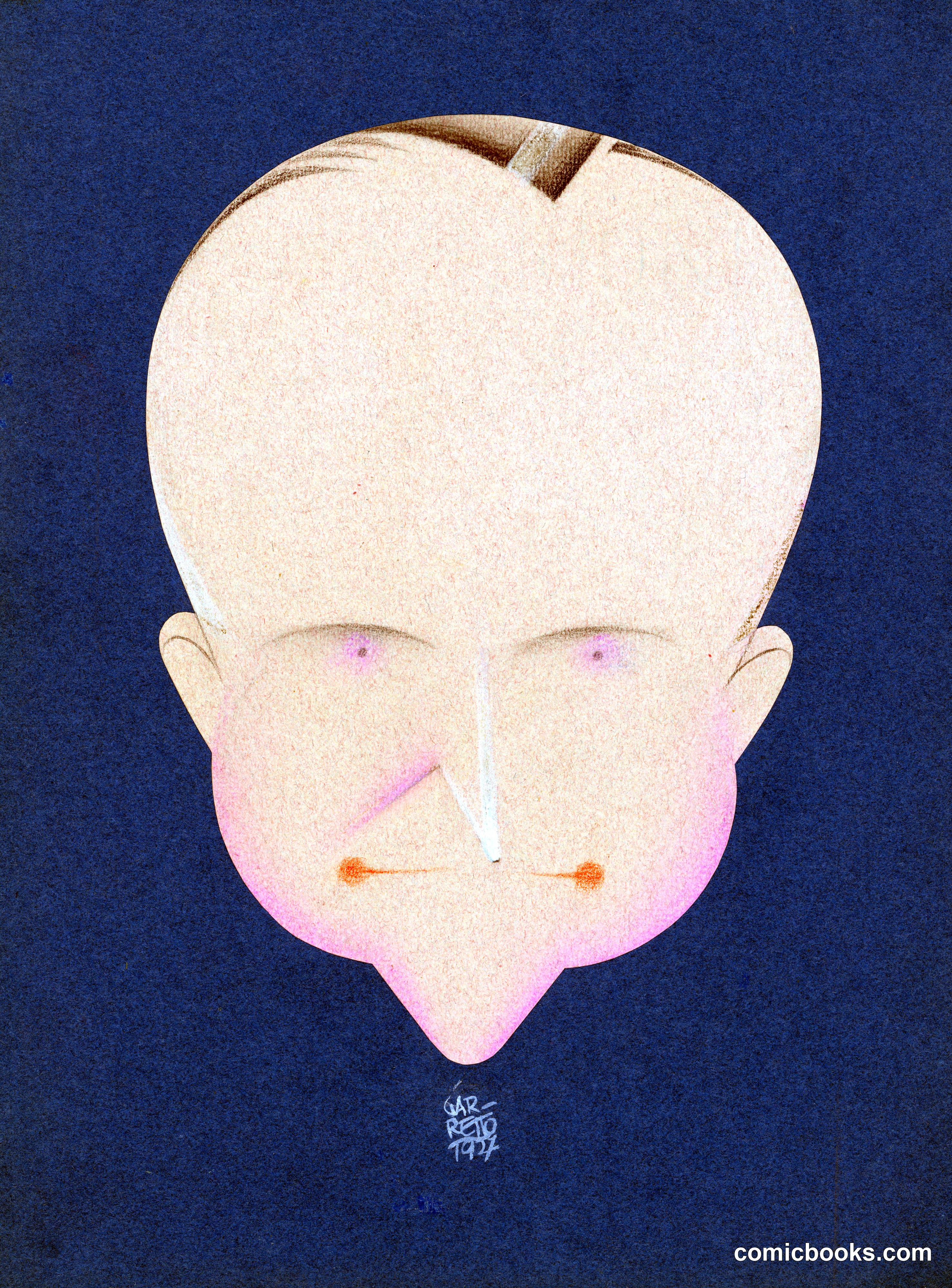 Paolo Garretto, Portrait Study