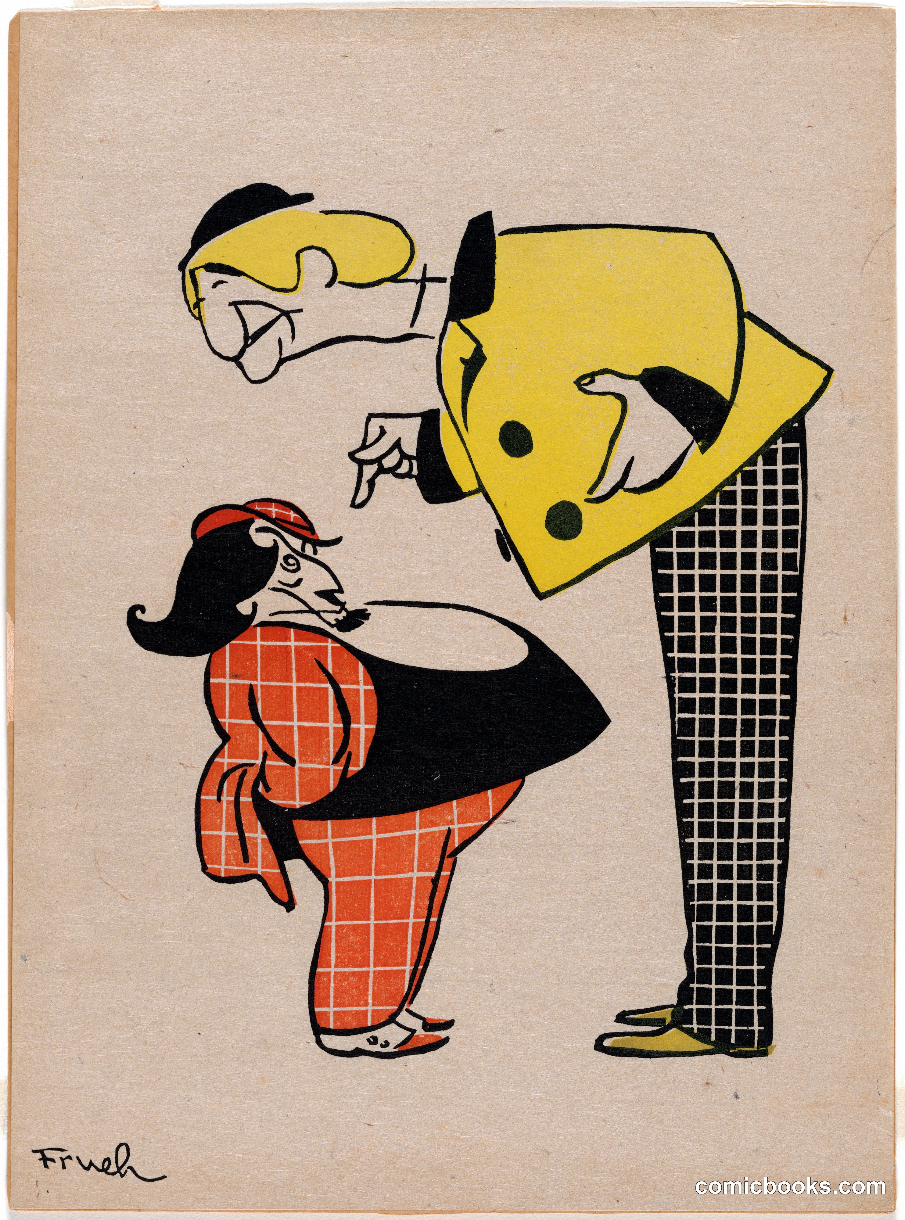 Weber and Fields Comic Strip