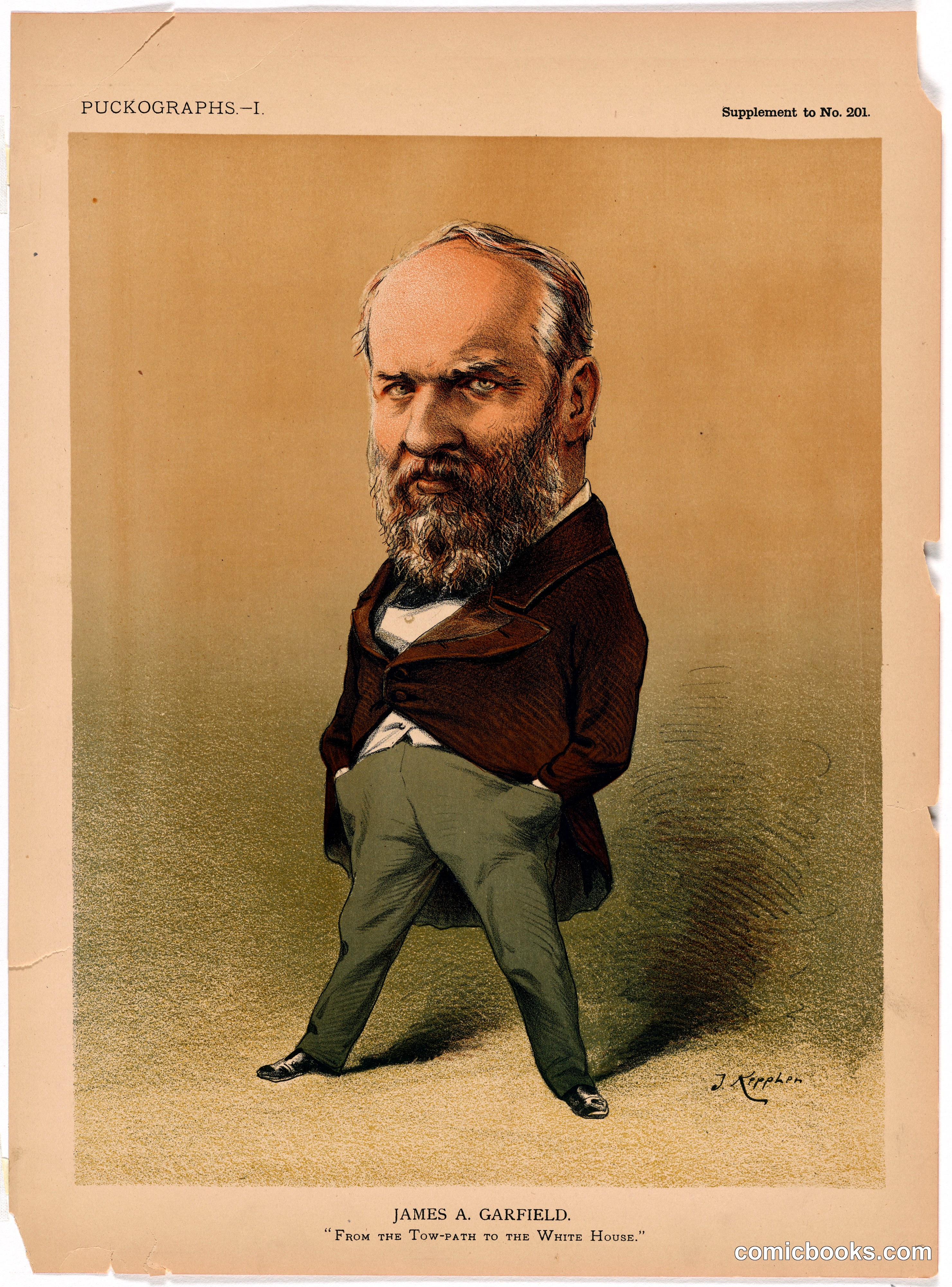 James A. Garfield: 'From the Tow-path to the White House'