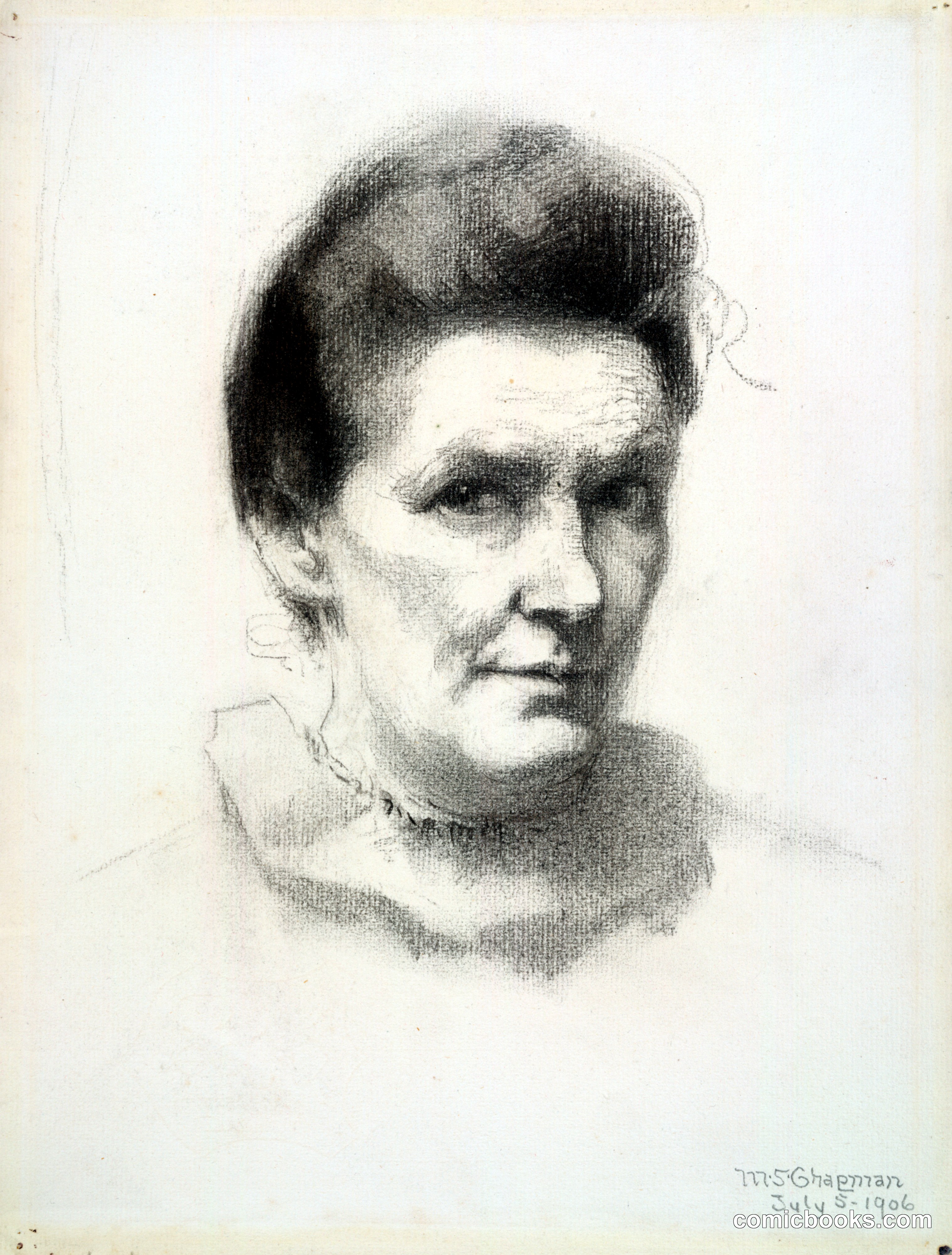 Minerva Chapman Self-Portrait