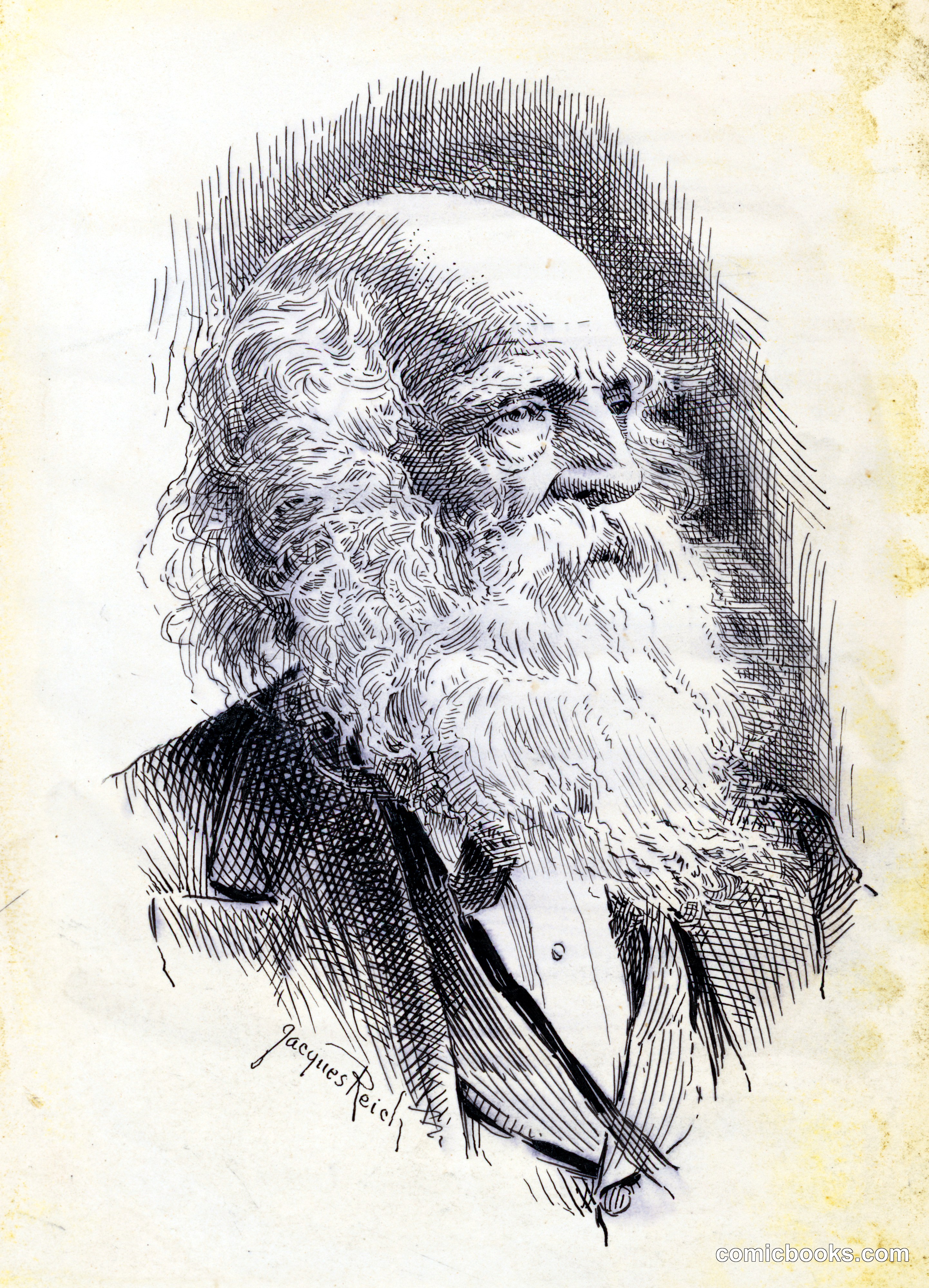 Portrait of William Cullen Bryant
