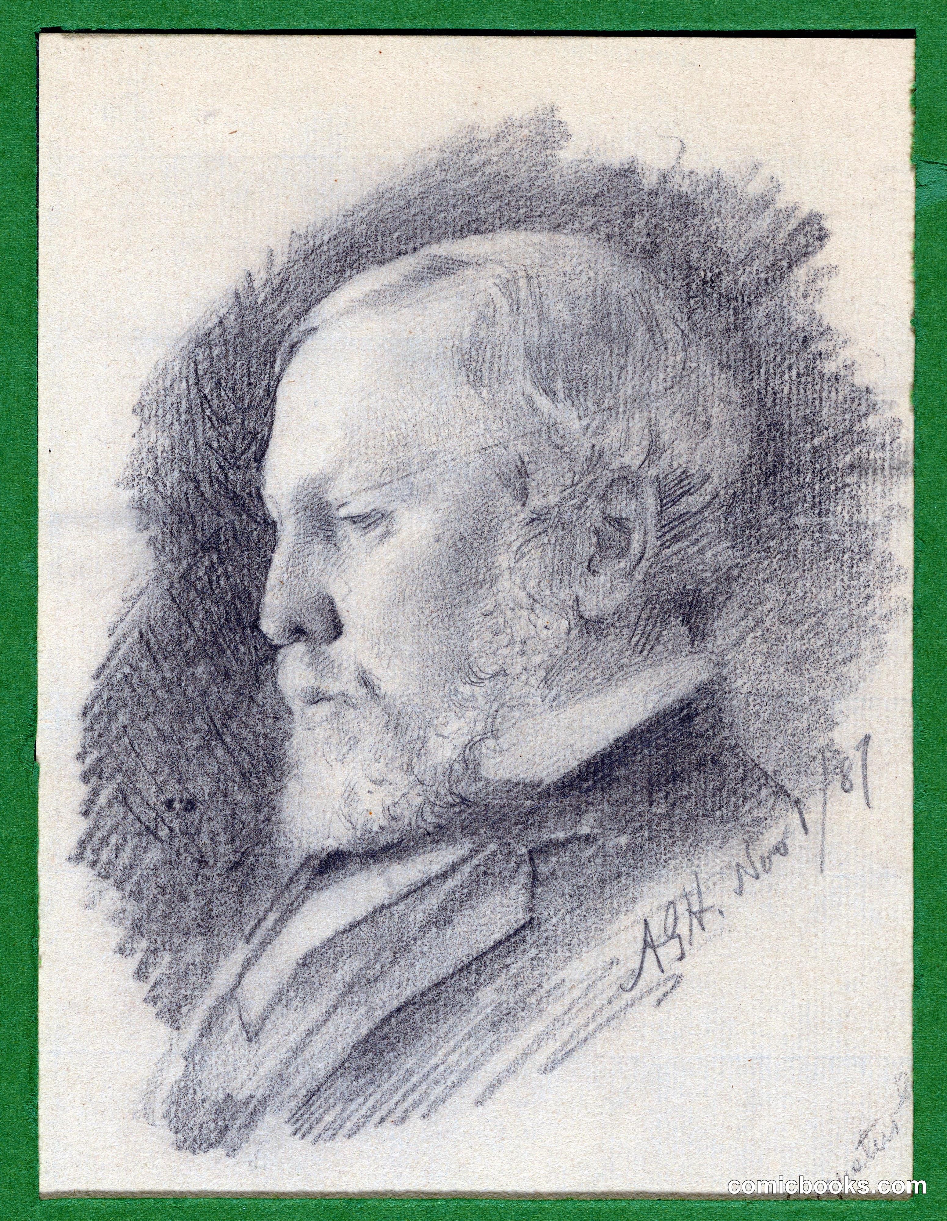 Augustus Goodyear Heaton Self-Portrait