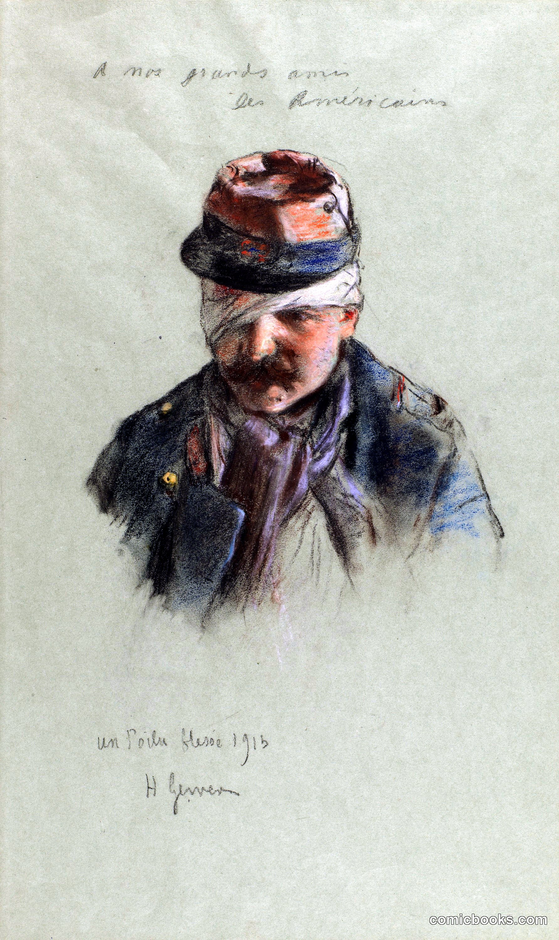 Un Poilu Blessé