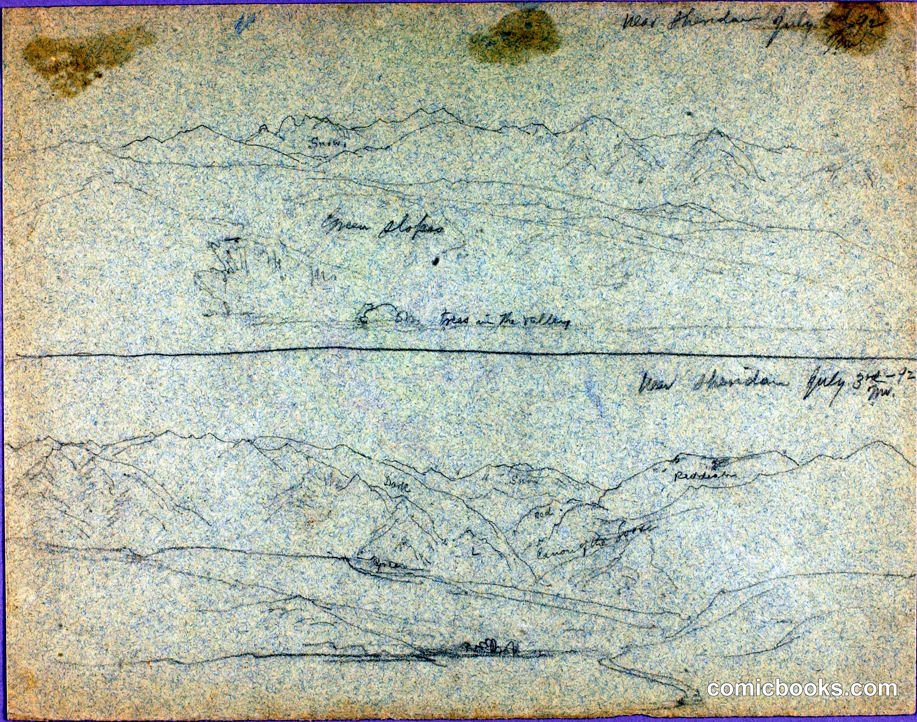 Near Sheridan, July 3rd, 1892