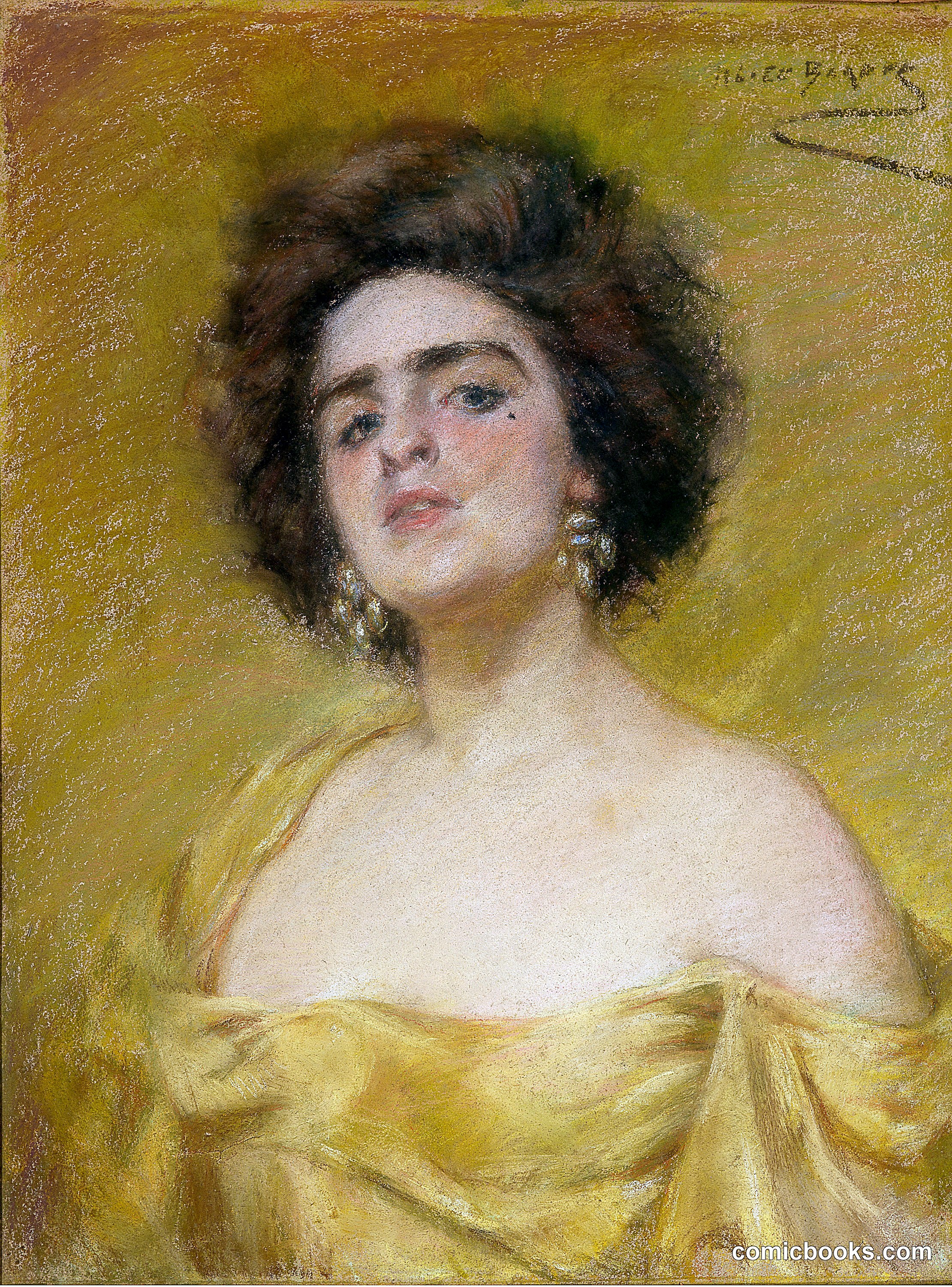 Laura in Yellow