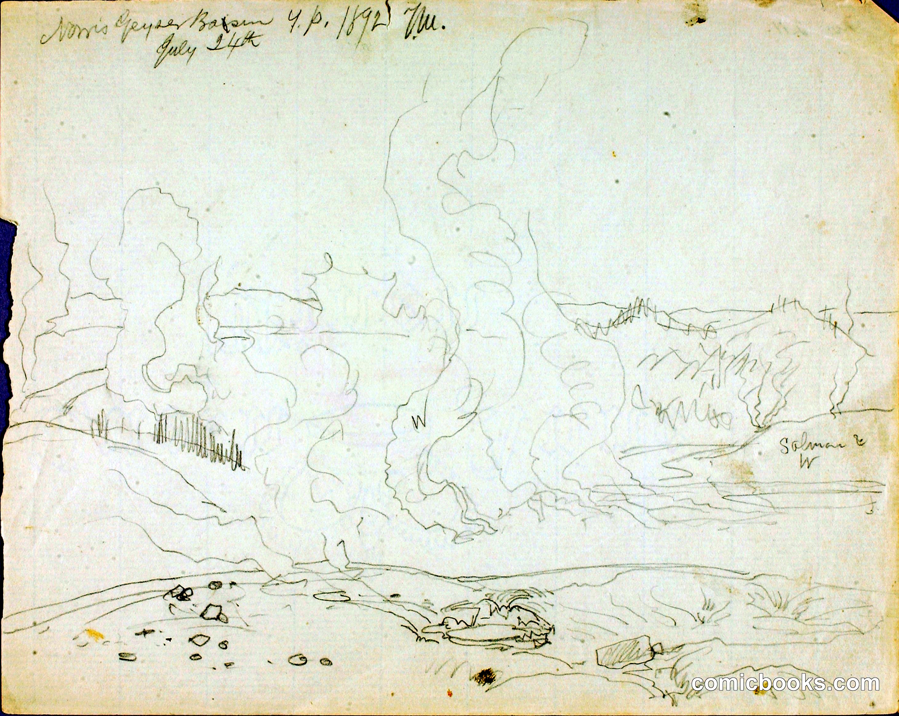Norris Geyser Basin, Yellowstone Park
